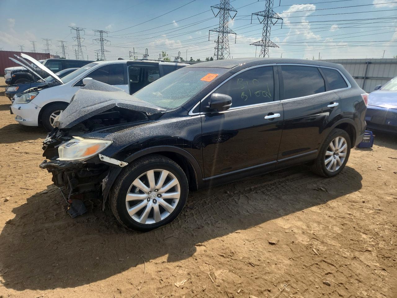 2010 Mazda Cx-9 Black vin: JM3TB3MA0A0227533