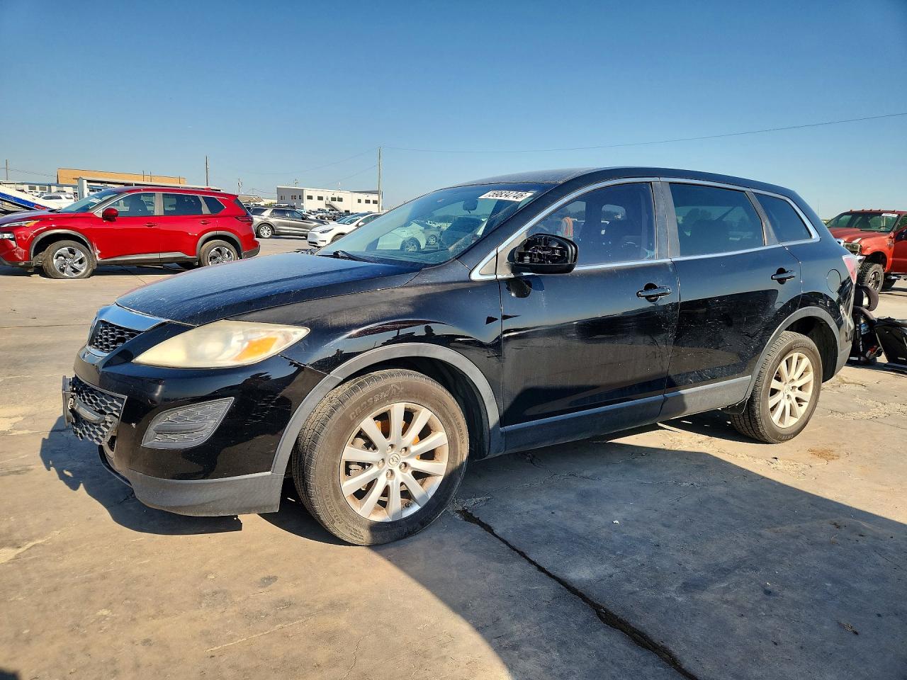 2010 Mazda Cx-9 Black vin: JM3TB3MA1A0236046