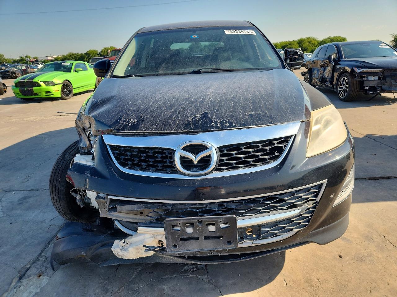 2010 Mazda Cx-9 Black vin: JM3TB3MA1A0236046