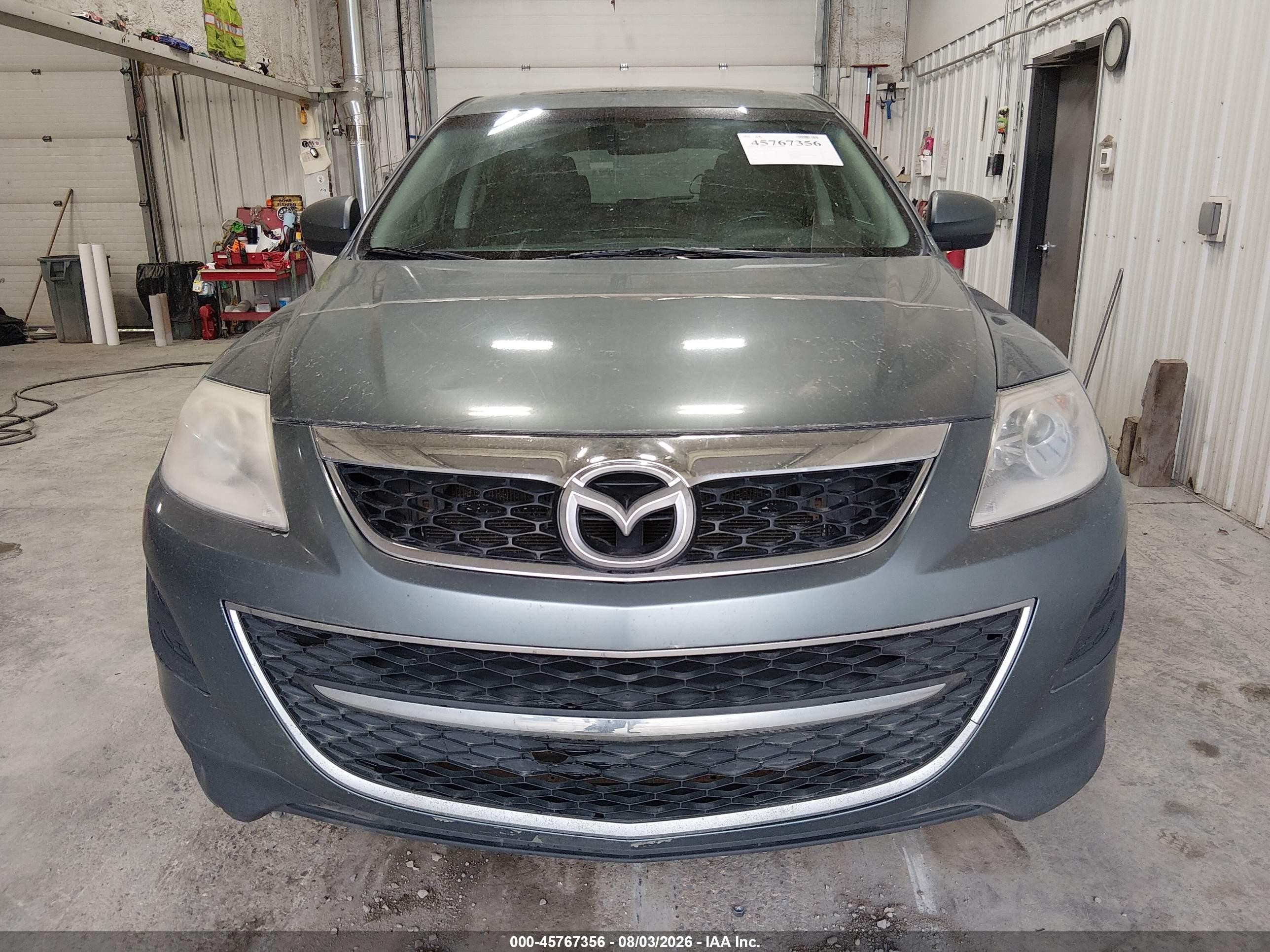 2010 Mazda Cx-9 Touring Turquoise vin: JM3TB3MA2A0225802