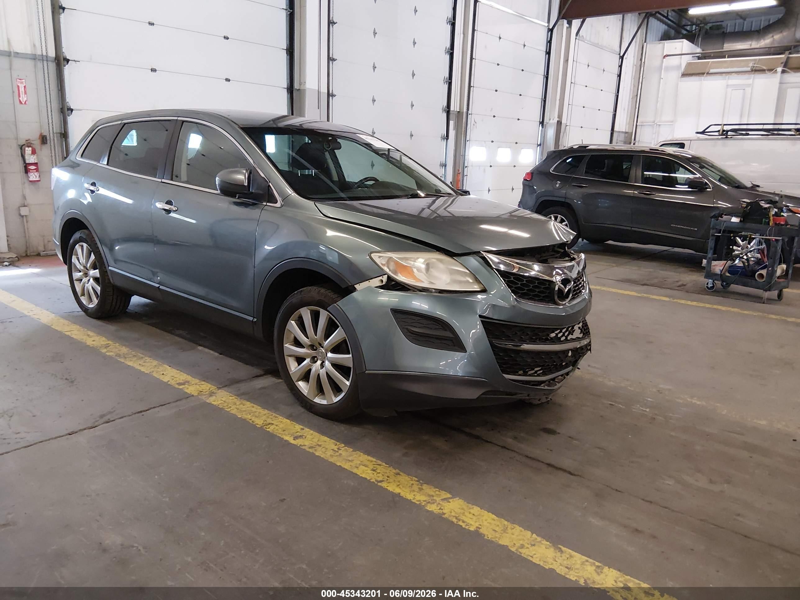 2010 Mazda Cx-9 Sport Blue vin: JM3TB3MA3A0201475