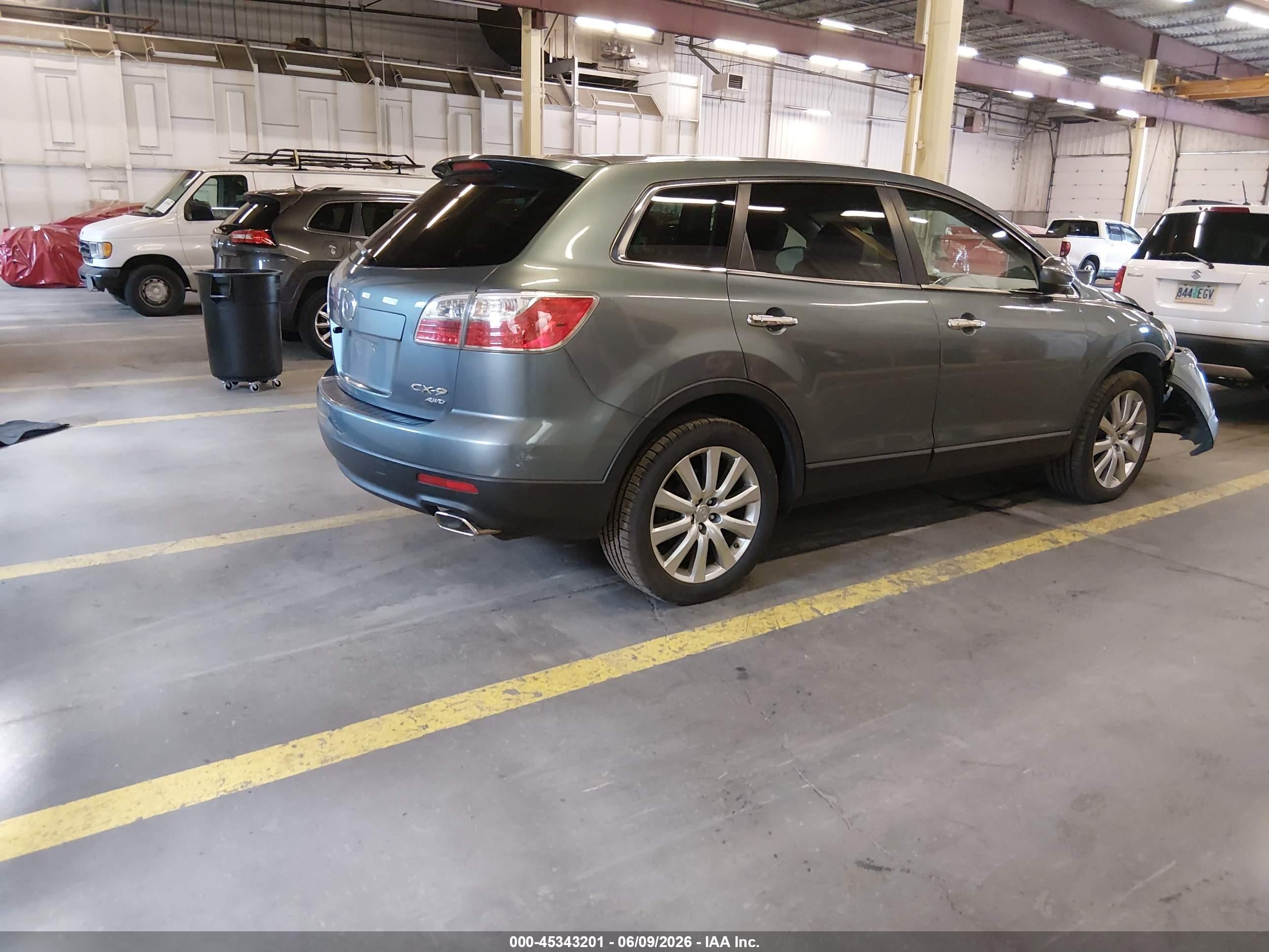 2010 Mazda Cx-9 Sport Blue vin: JM3TB3MA3A0201475
