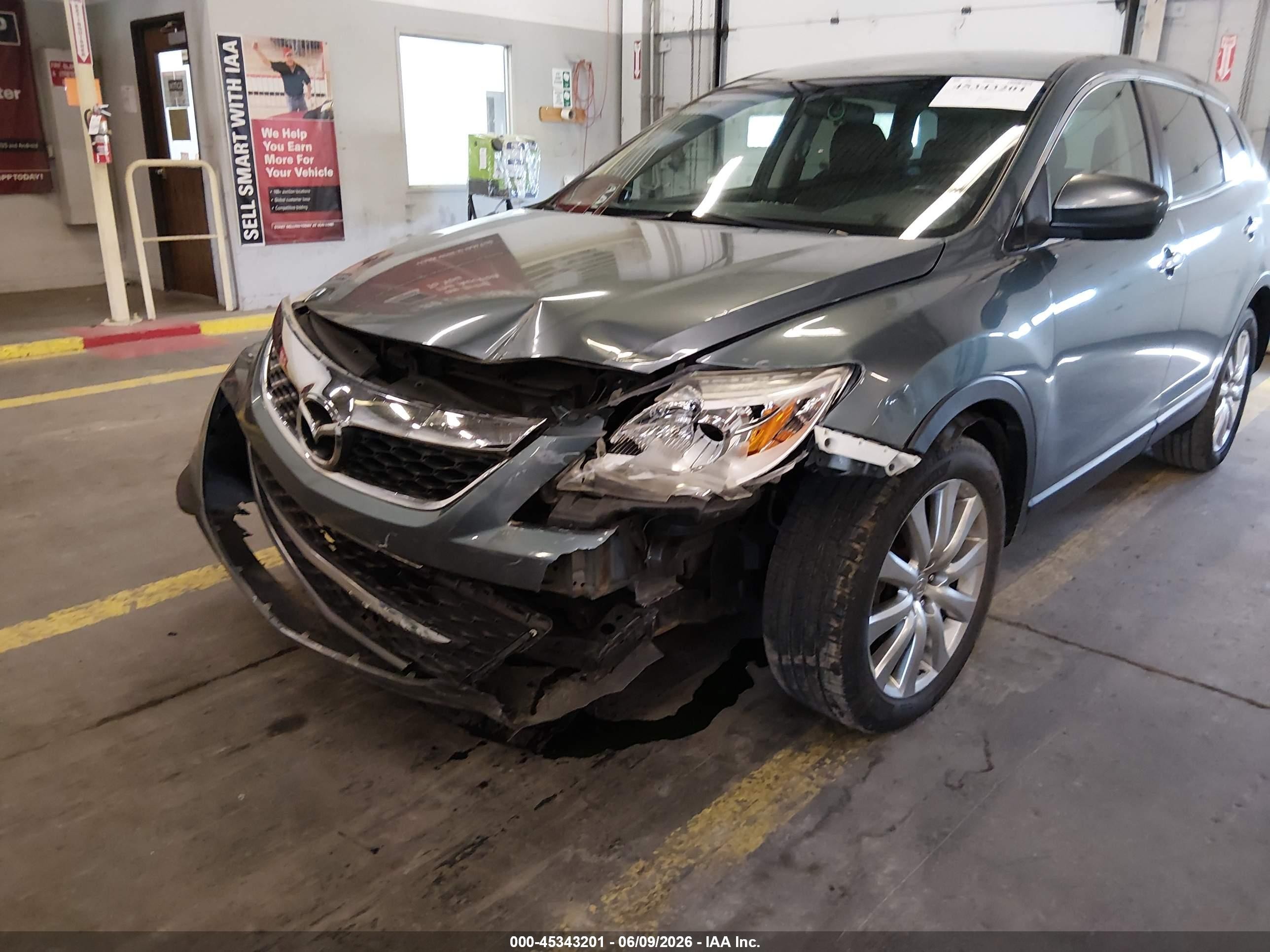 2010 Mazda Cx-9 Sport Blue vin: JM3TB3MA3A0201475