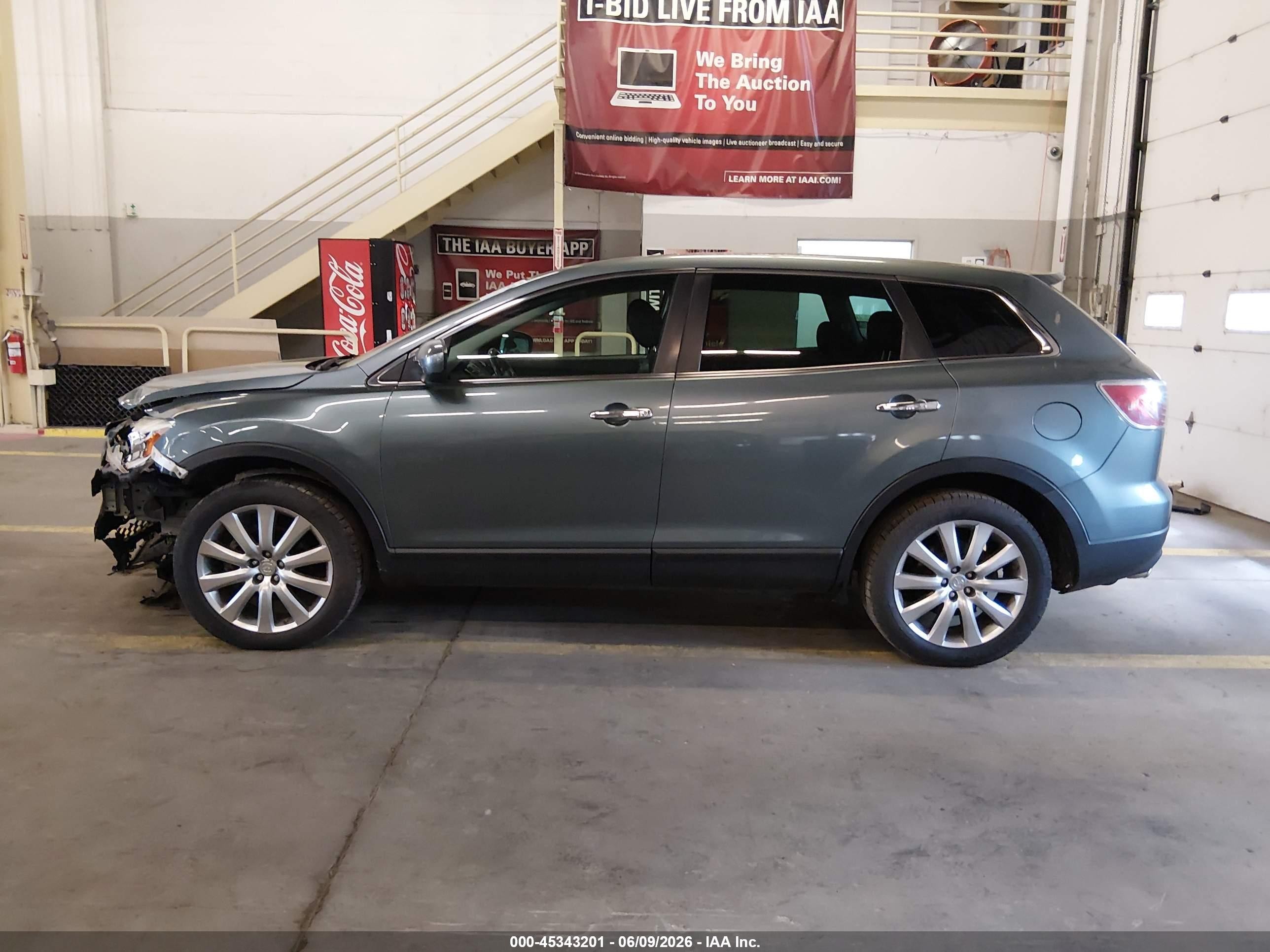2010 Mazda Cx-9 Sport Blue vin: JM3TB3MA3A0201475