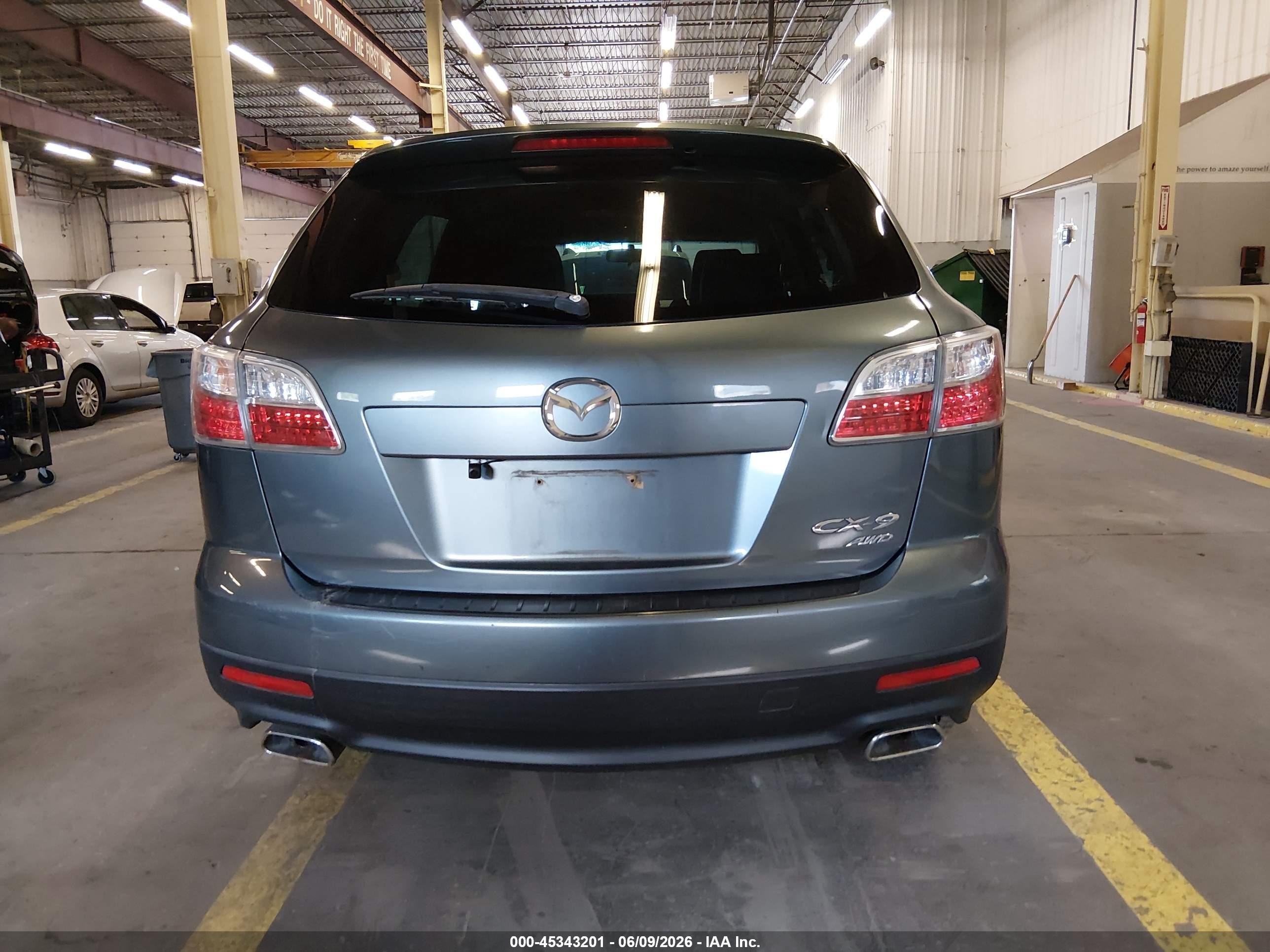 2010 Mazda Cx-9 Sport Blue vin: JM3TB3MA3A0201475