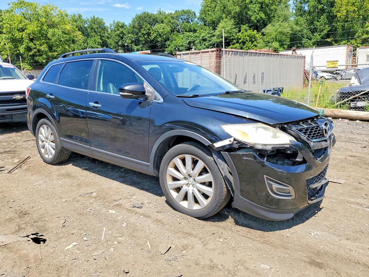 2010 Mazda Cx-9 Black vin: JM3TB3MA4A0237109