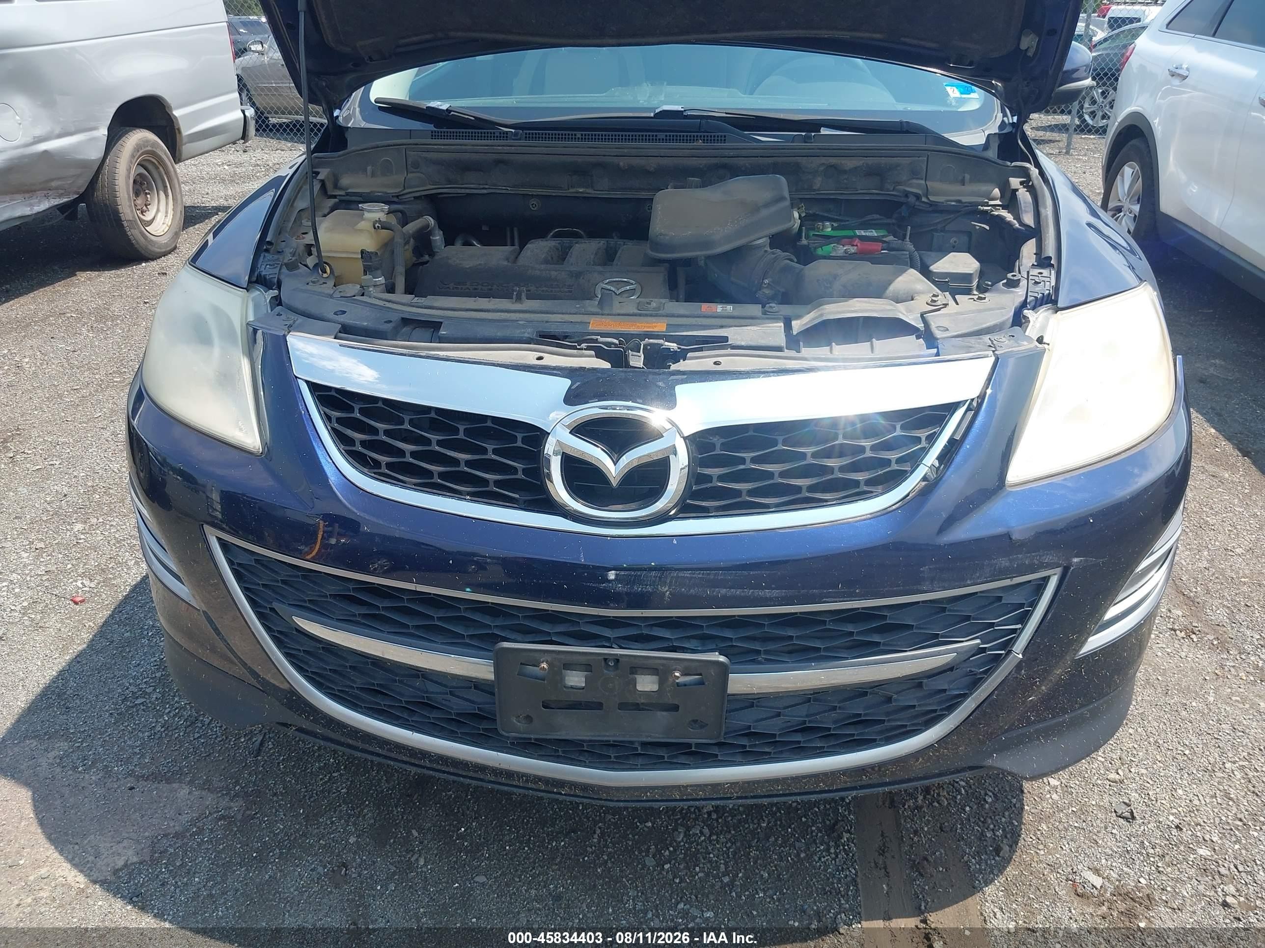 2010 Mazda Cx-9 Grand Touring Dark Blue vin: JM3TB3MA5A0204961