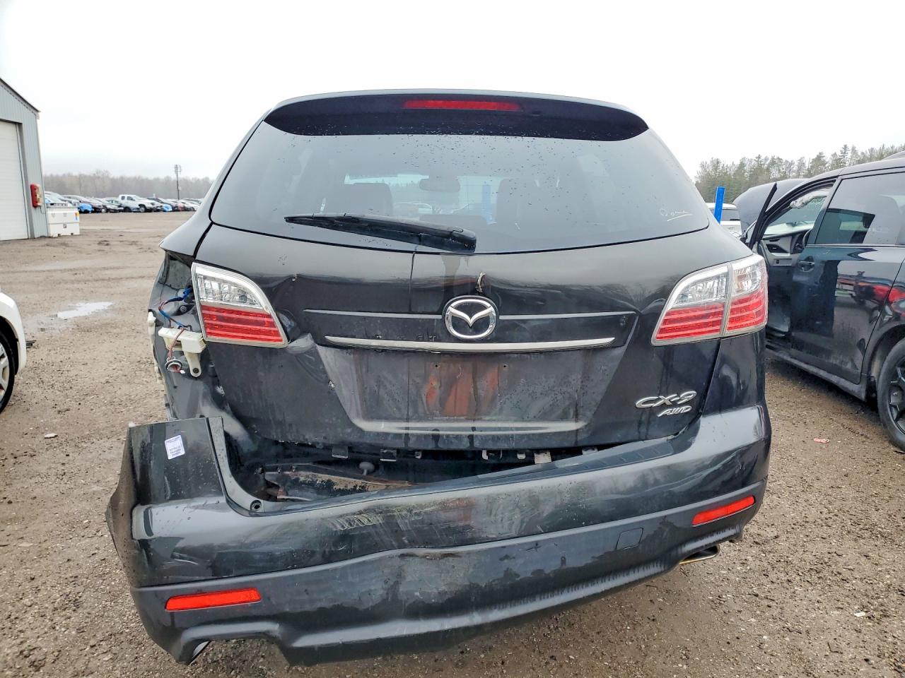 2010 Mazda Cx-9 Black vin: JM3TB3MA5A0210629