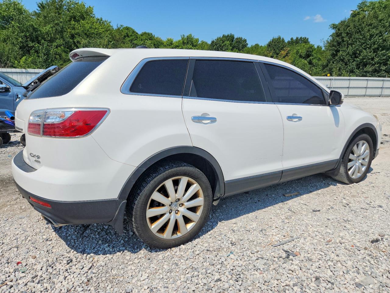 2010 Mazda Cx-9 White vin: JM3TB3MA5A0214275