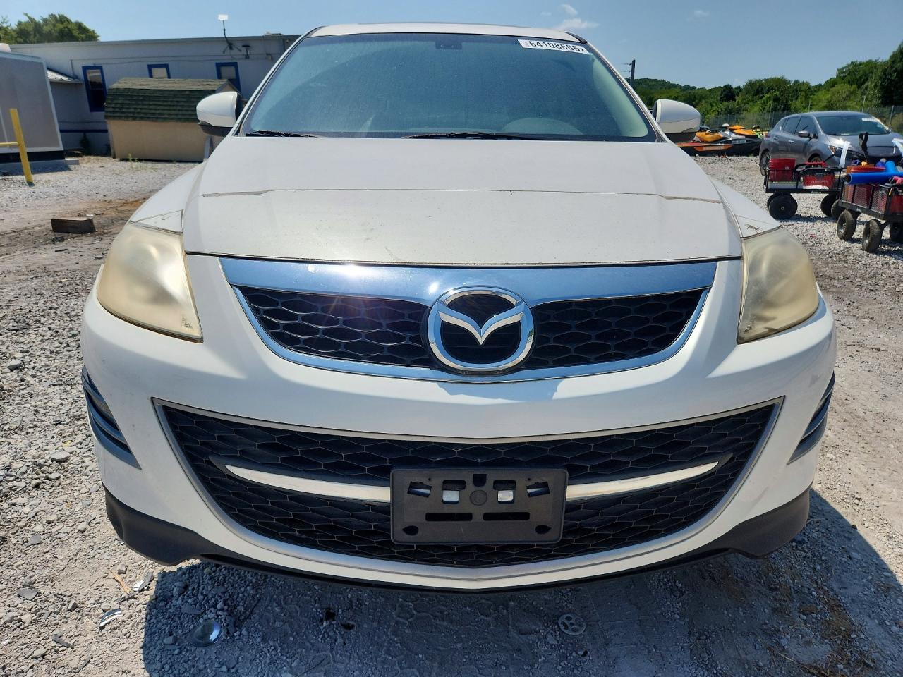 2010 Mazda Cx-9 White vin: JM3TB3MA5A0214275