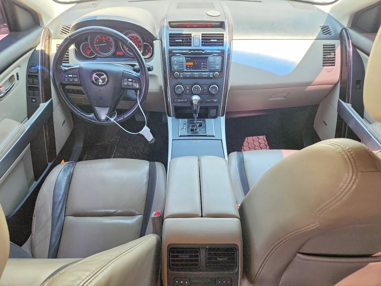 2010 Mazda Cx-9 White vin: JM3TB3MA5A0214275