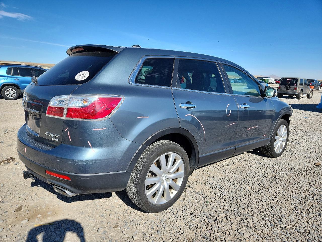 2010 Mazda Cx-9 Teal vin: JM3TB3MA6A0208629