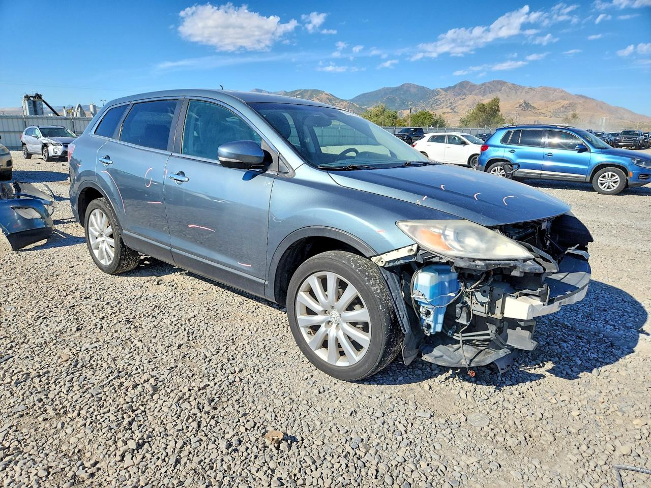 2010 Mazda Cx-9 Teal vin: JM3TB3MA6A0208629