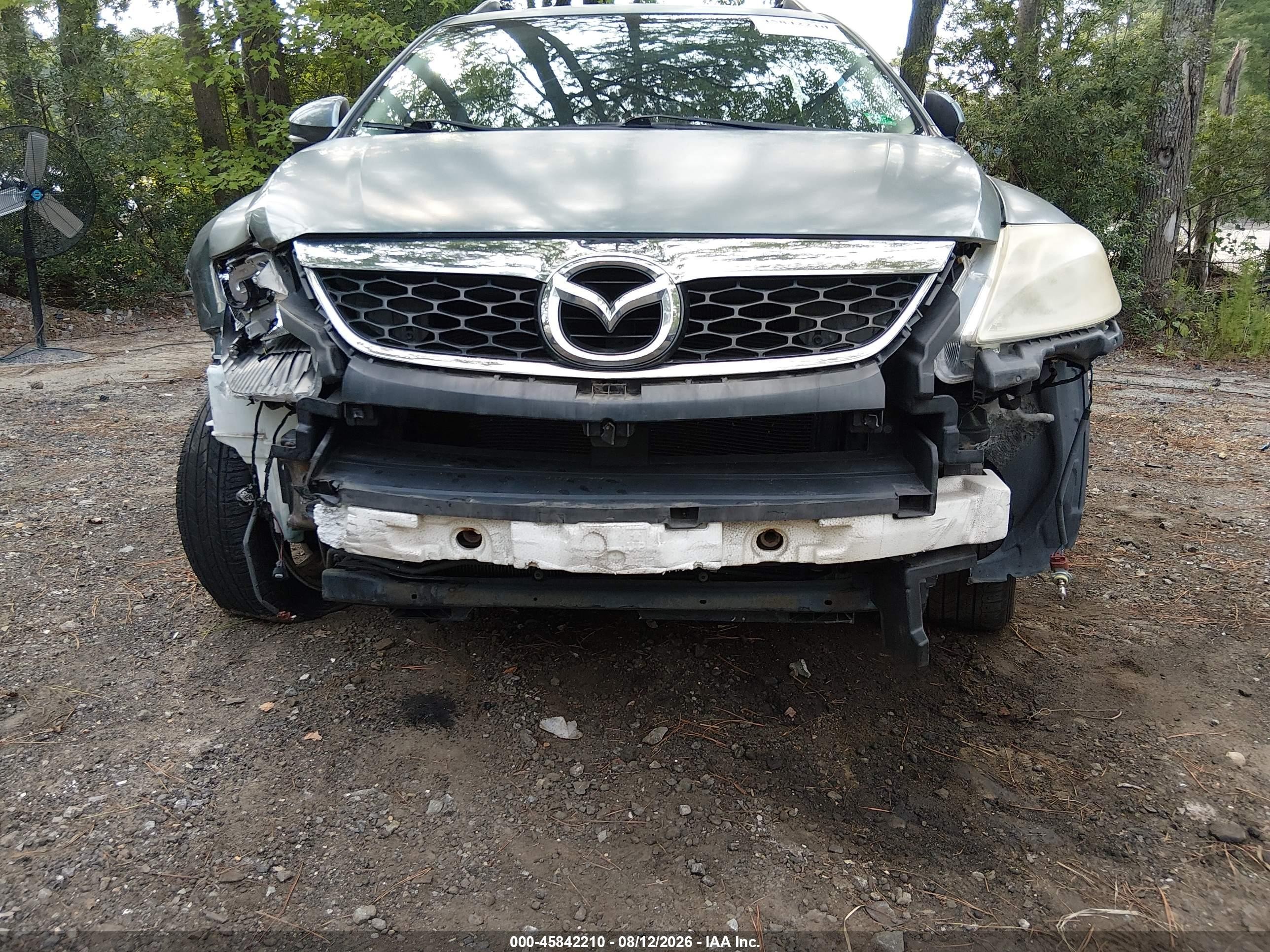 2010 Mazda Cx-9 Grand Touring Light Blue vin: JM3TB3MA7A0232695