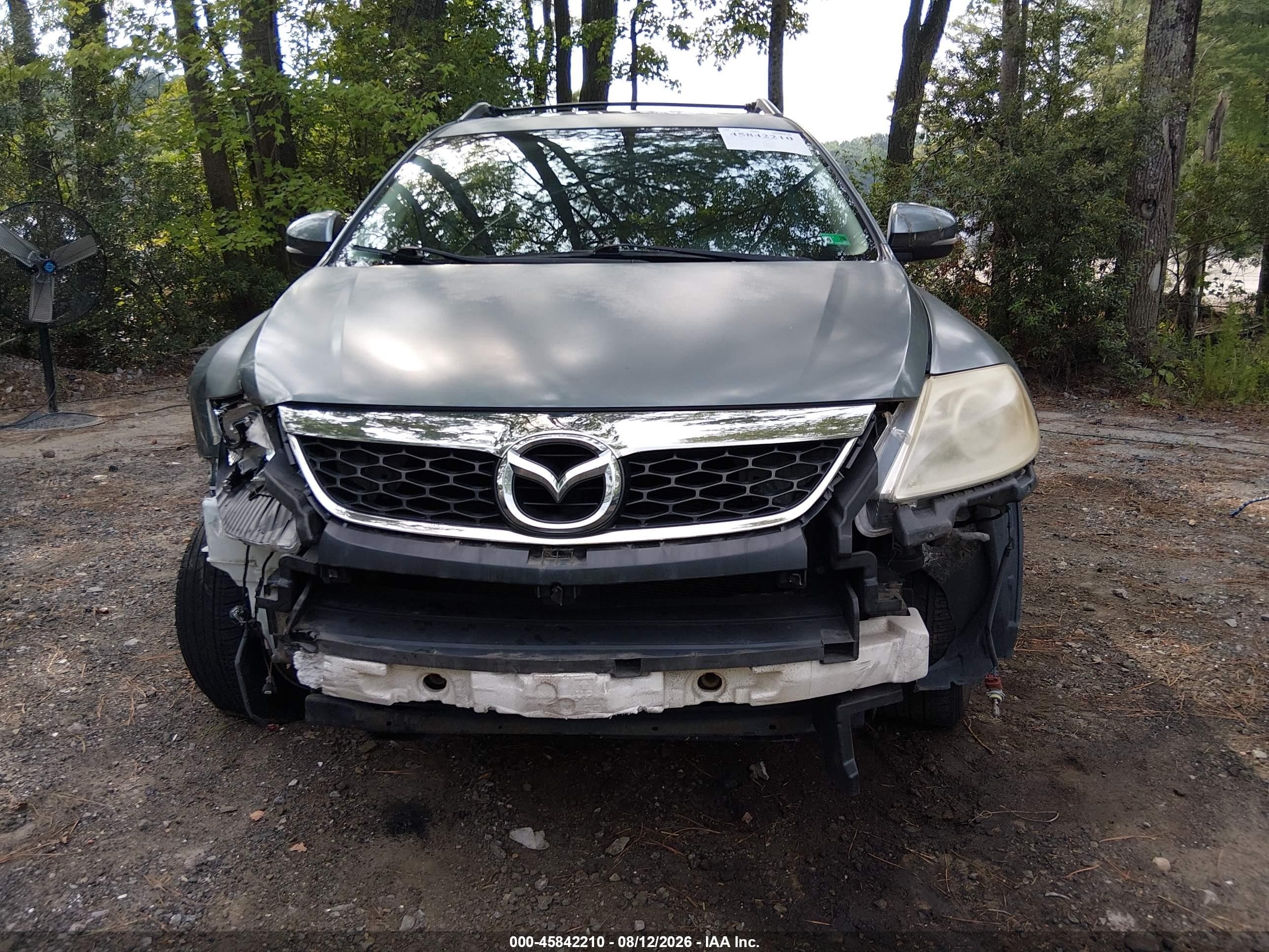 2010 Mazda Cx-9 Grand Touring Light Blue vin: JM3TB3MA7A0232695