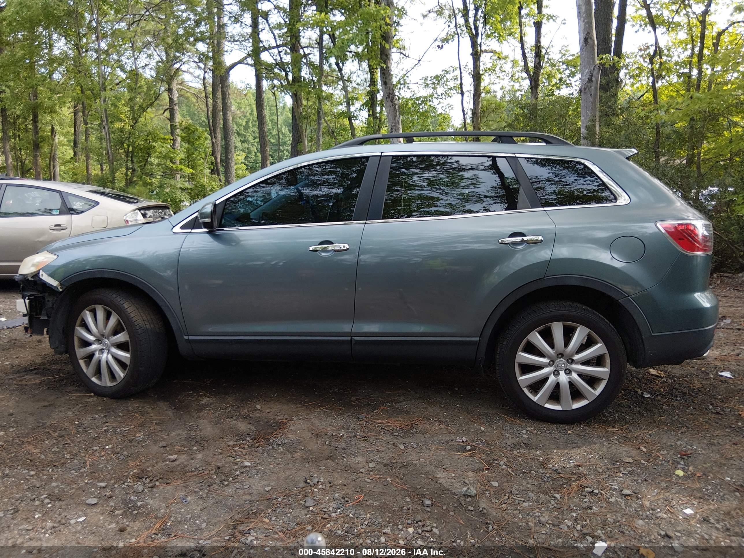 2010 Mazda Cx-9 Grand Touring Light Blue vin: JM3TB3MA7A0232695