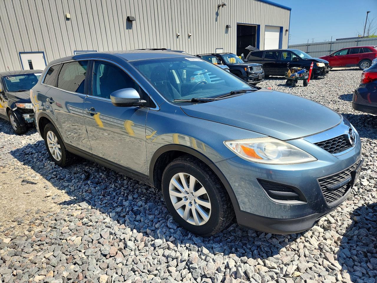 2010 Mazda Cx-9 Бирюзовый vin: JM3TB3MA7A0235693