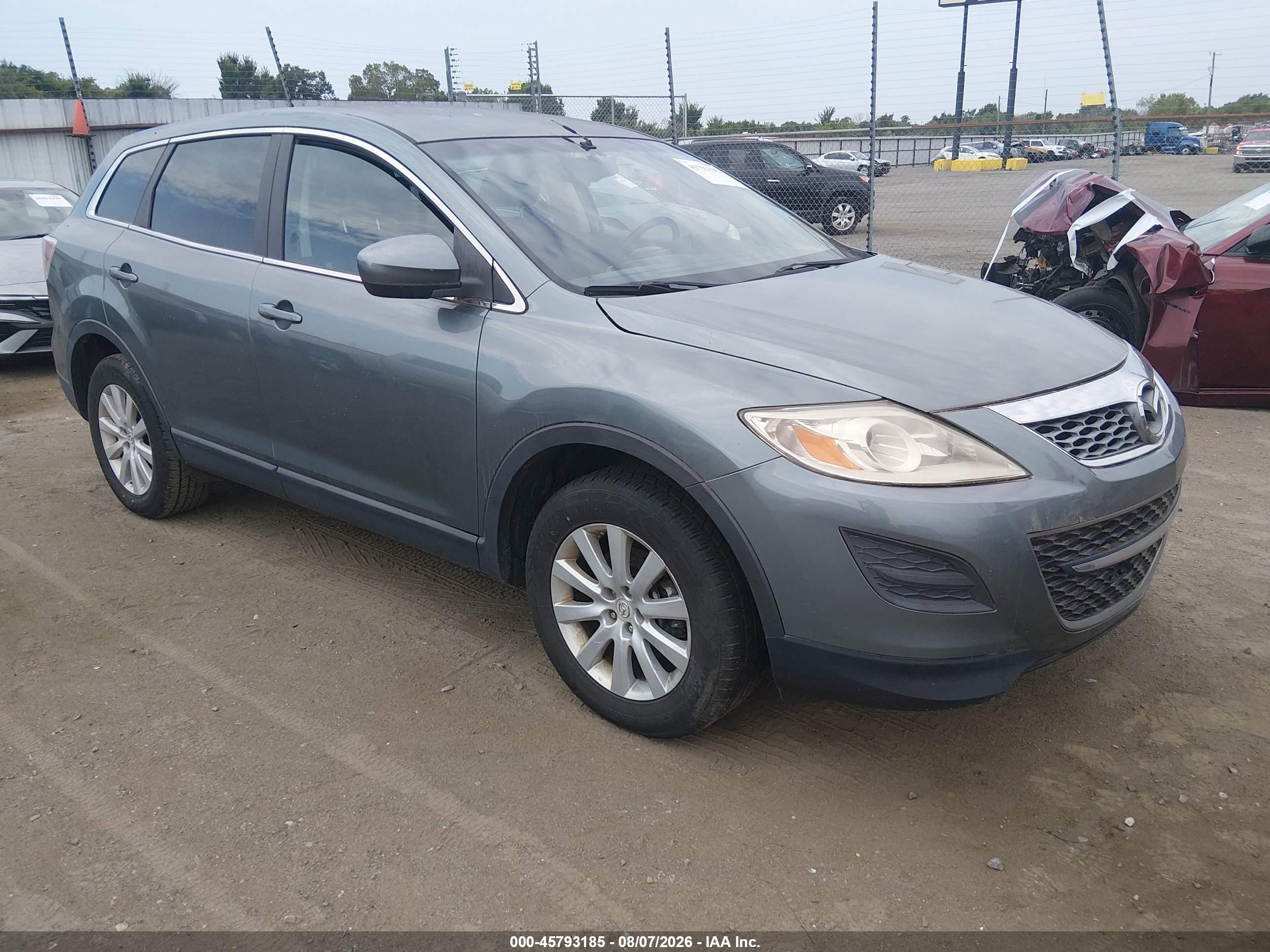 2010 Mazda Cx-9 Sport Teal vin: JM3TB3MA8A0213718