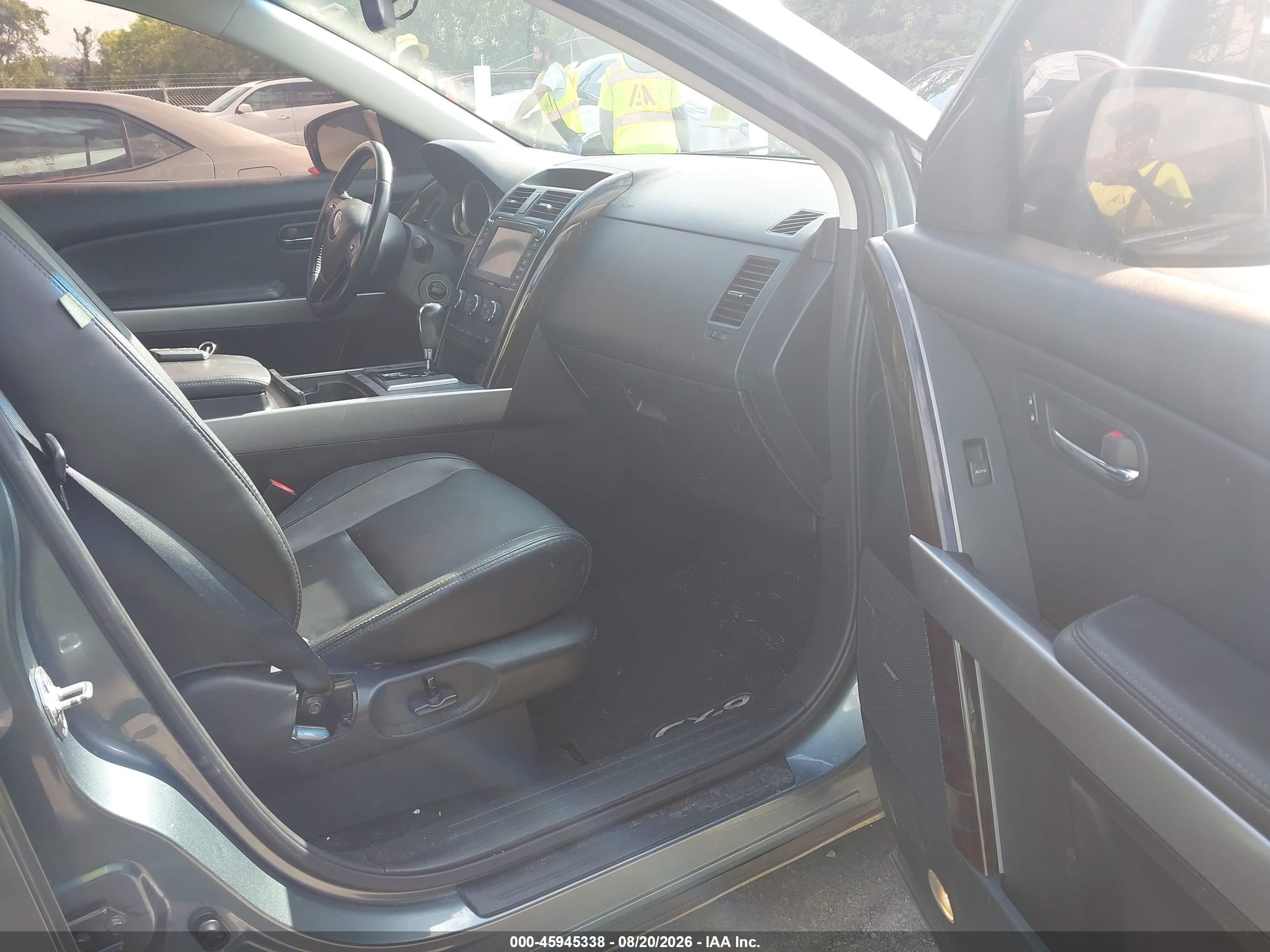 2010 Mazda Cx-9 Grand Touring Blue vin: JM3TB3MA9A0210570