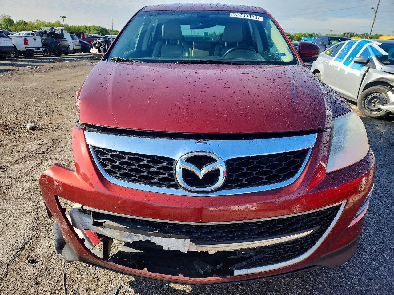 2010 Mazda Cx-9 Red vin: JM3TB3MA9A0211556