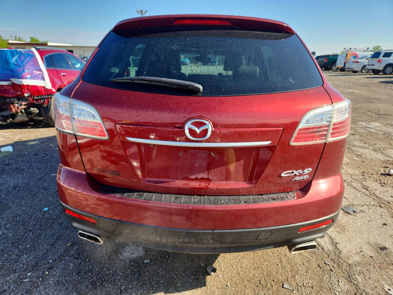 2010 Mazda Cx-9 Red vin: JM3TB3MA9A0211556