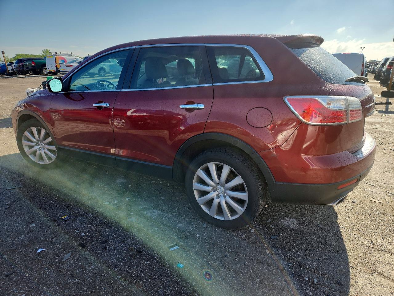 2010 Mazda Cx-9 Red vin: JM3TB3MA9A0211556