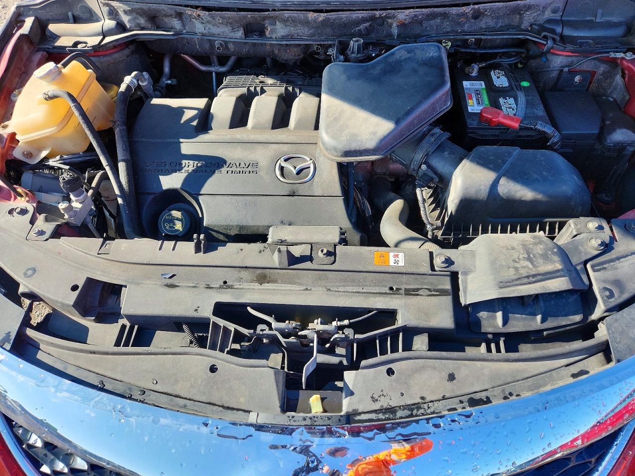 2010 Mazda Cx-9 Red vin: JM3TB3MA9A0211556