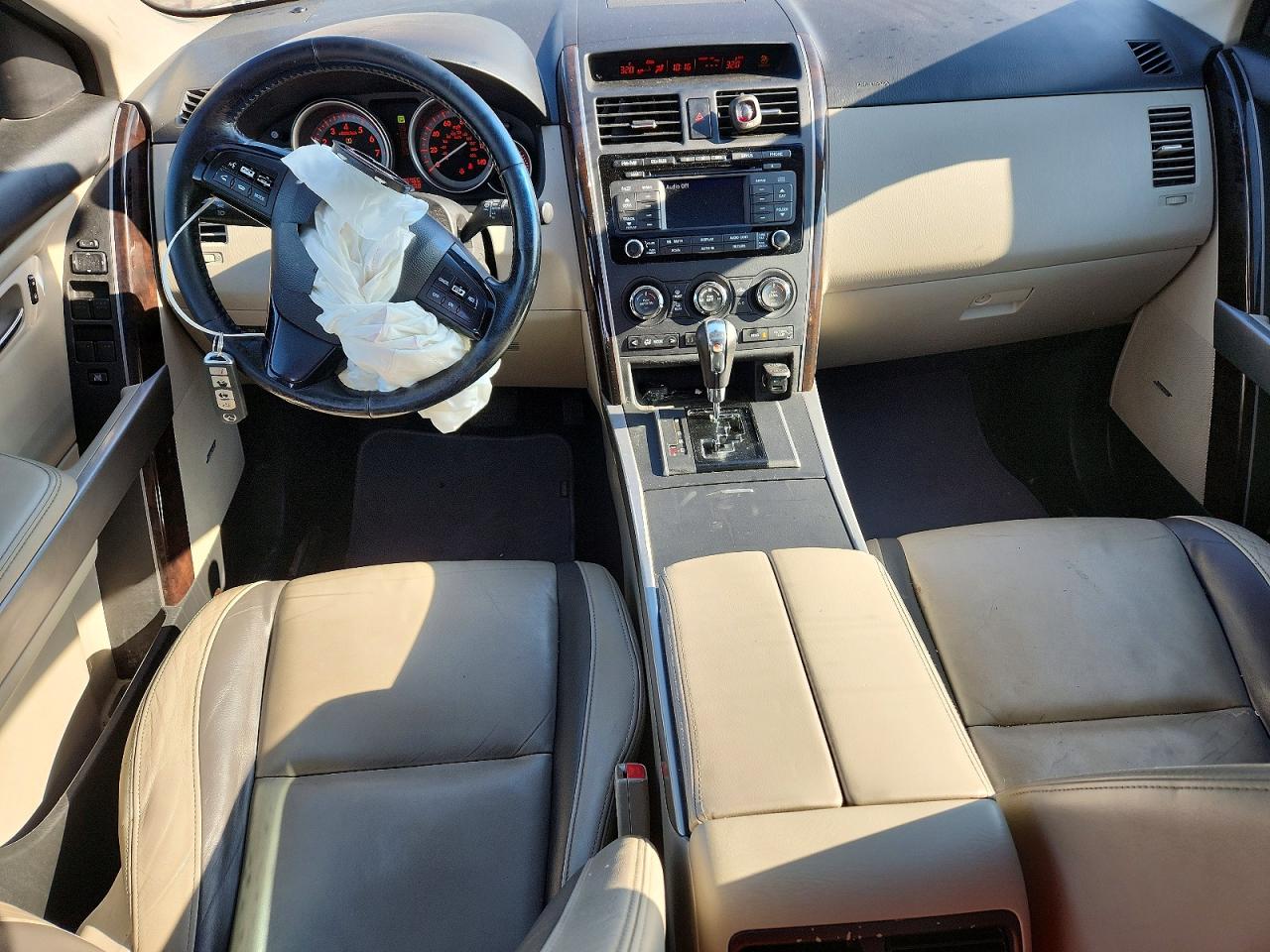 2010 Mazda Cx-9 Red vin: JM3TB3MA9A0211556