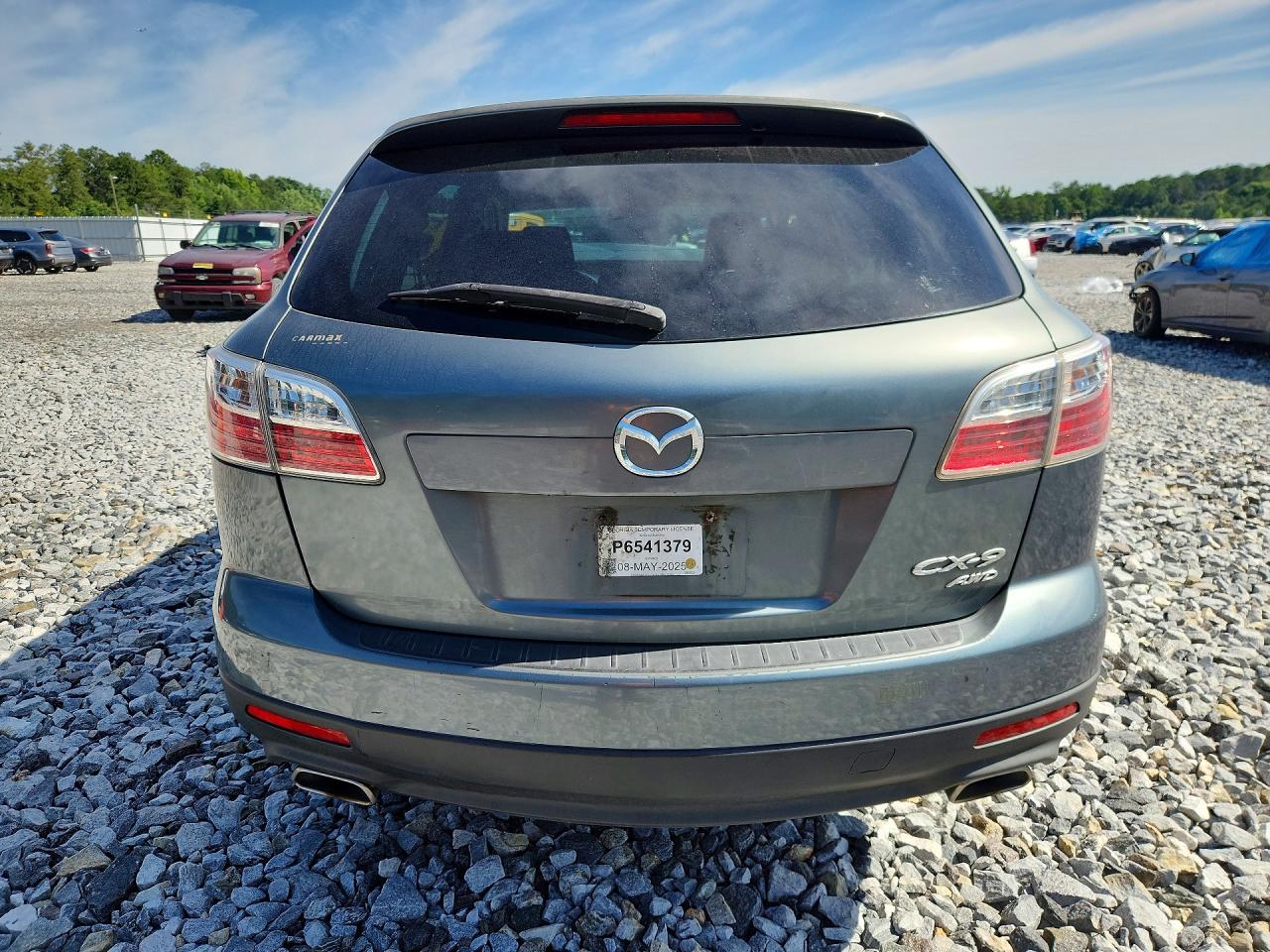 2010 Mazda Cx-9 Gray vin: JM3TB3MAXA0204597