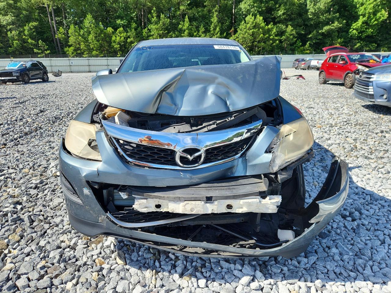 2010 Mazda Cx-9 Gray vin: JM3TB3MAXA0204597