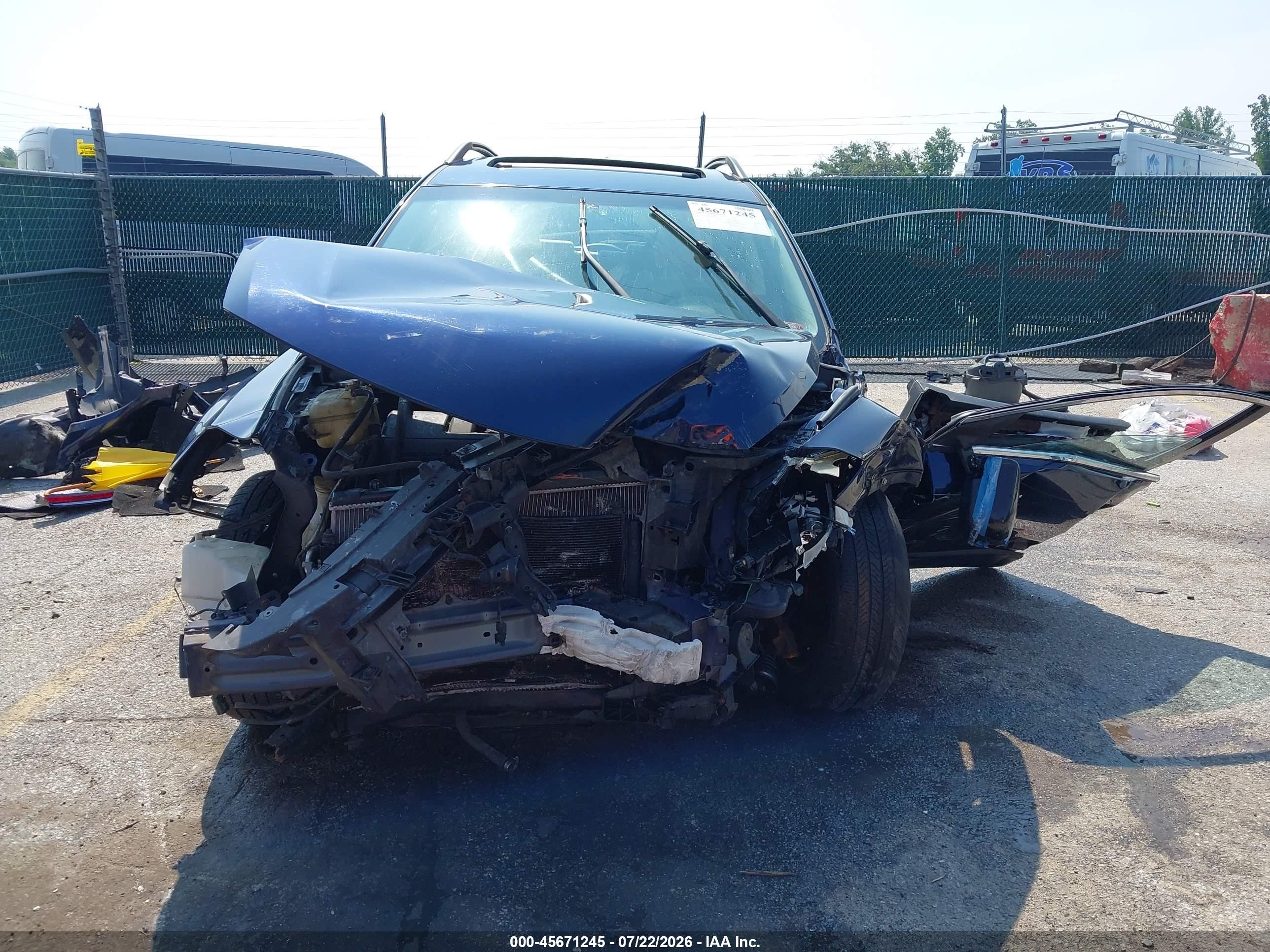 2010 Mazda Cx-9 Touring Blue vin: JM3TB3MV0A0231830