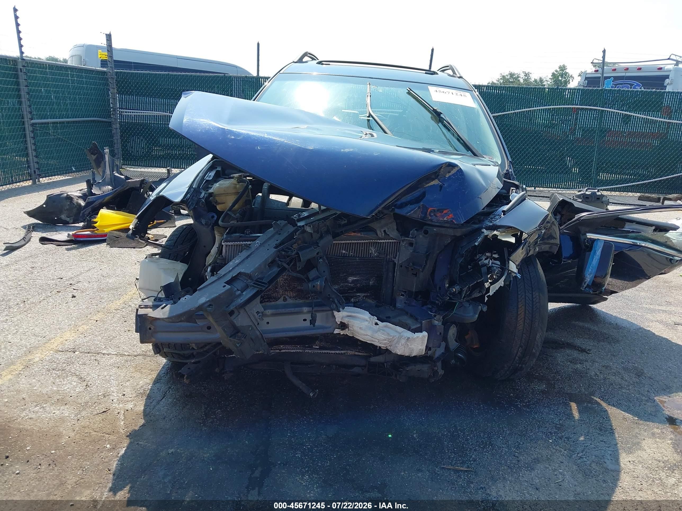 2010 Mazda Cx-9 Touring Blue vin: JM3TB3MV0A0231830