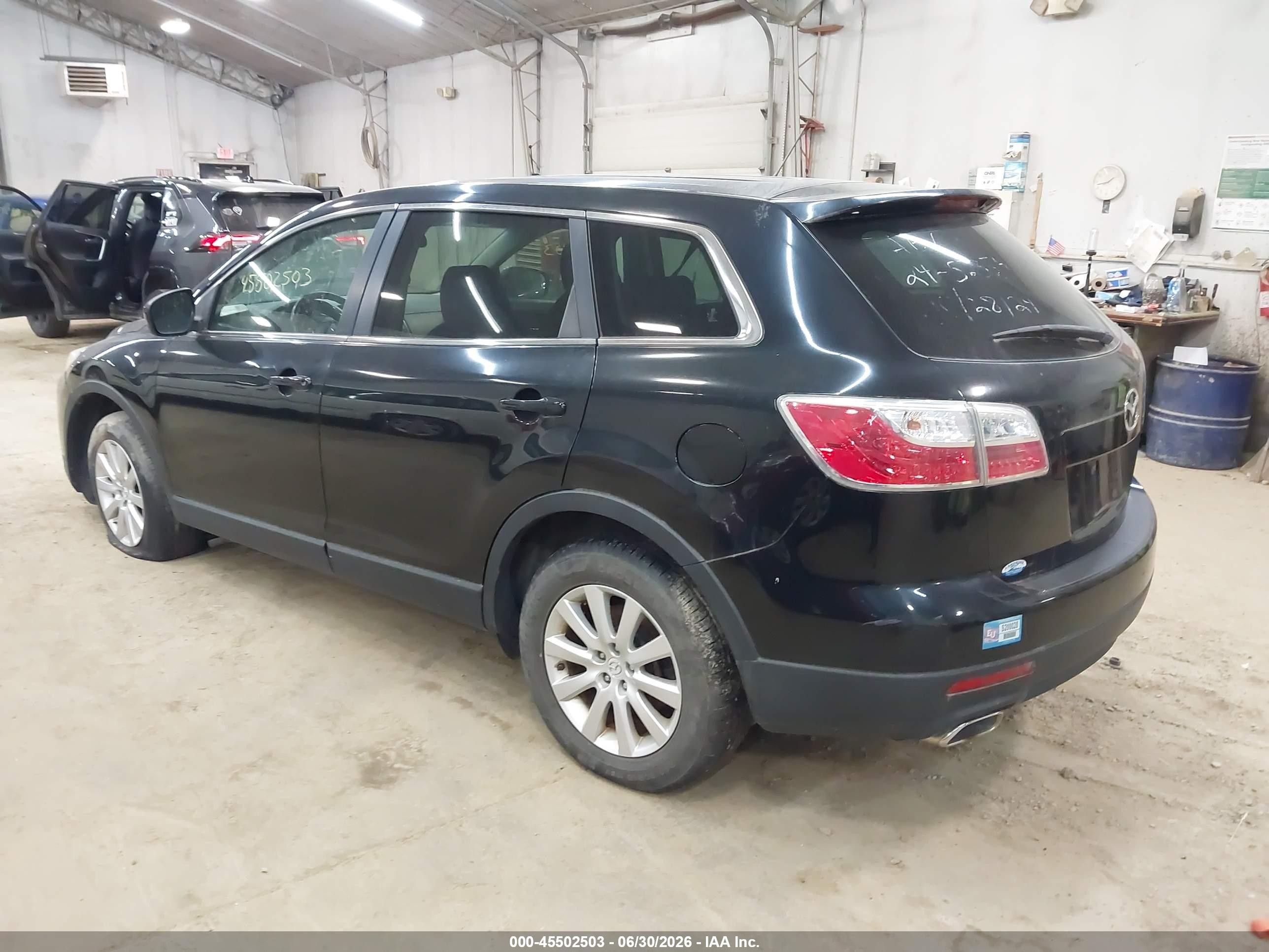 2010 Mazda Cx-9 Sport Black vin: JM3TB3MV1A0200098