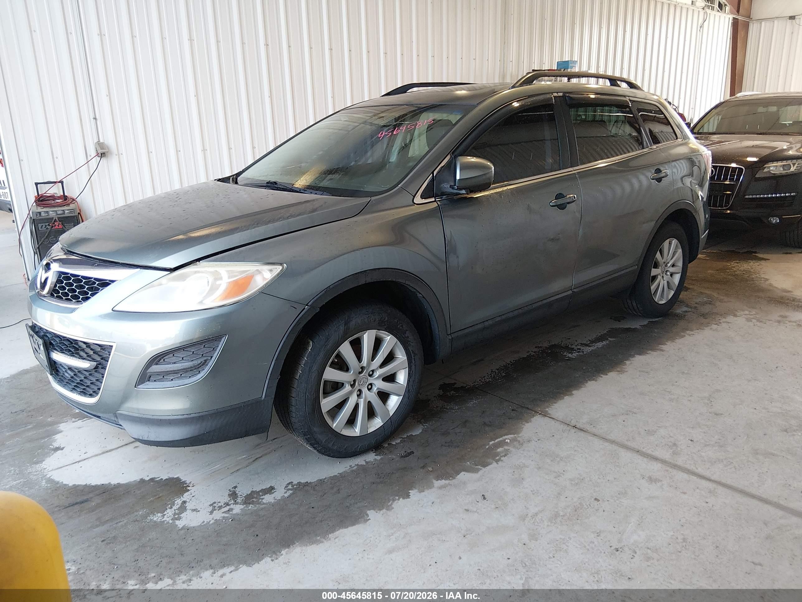 2010 Mazda Cx-9 Touring Зеленый vin: JM3TB3MV1A0213319