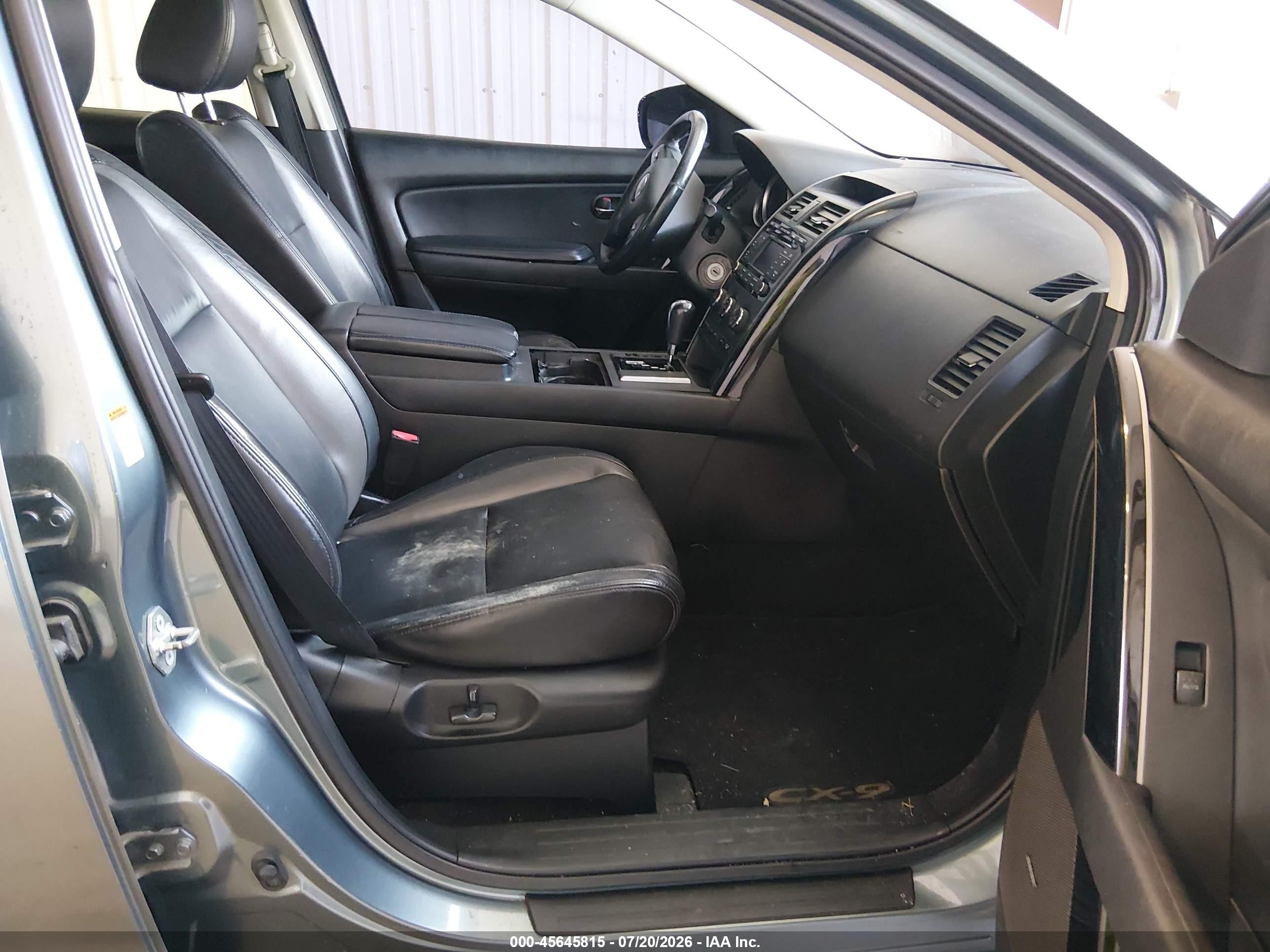 2010 Mazda Cx-9 Touring Зеленый vin: JM3TB3MV1A0213319