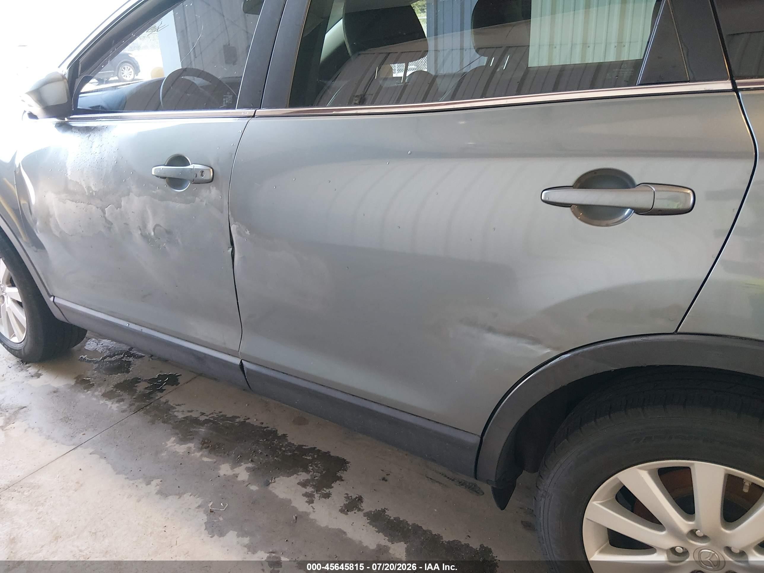 2010 Mazda Cx-9 Touring Зеленый vin: JM3TB3MV1A0213319