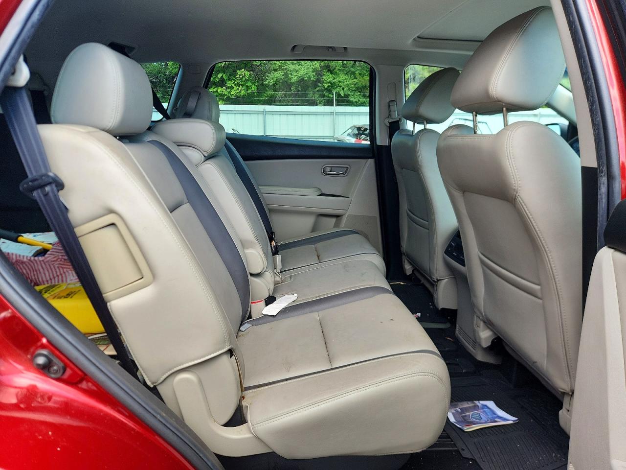 2010 Mazda Cx-9 Red vin: JM3TB3MV1A0217855