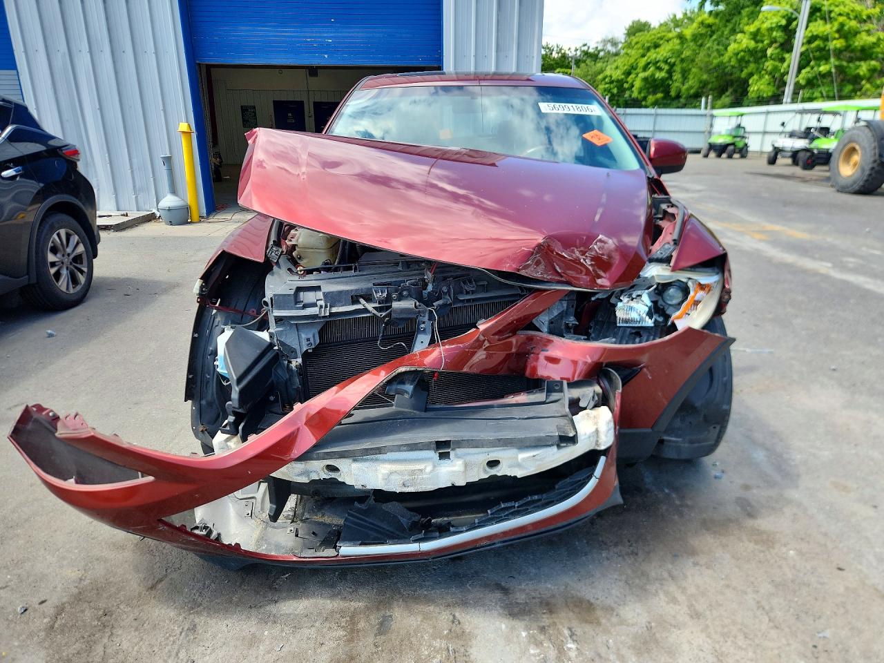 2010 Mazda Cx-9 Red vin: JM3TB3MV1A0217855