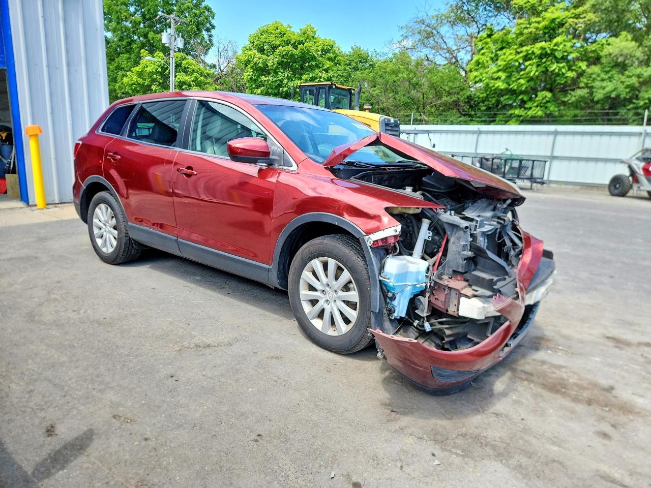 2010 Mazda Cx-9 Red vin: JM3TB3MV1A0217855