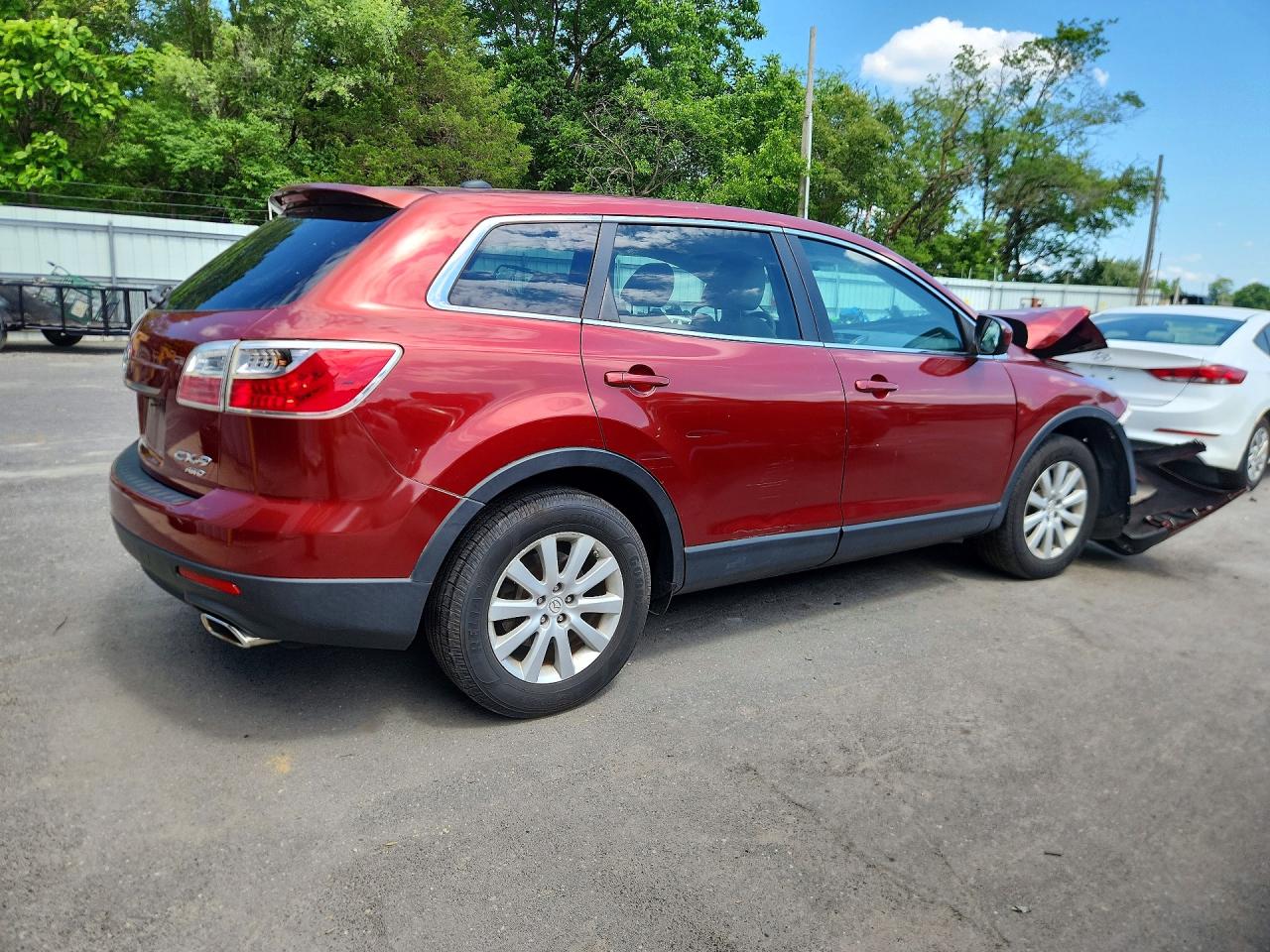 2010 Mazda Cx-9 Red vin: JM3TB3MV1A0217855