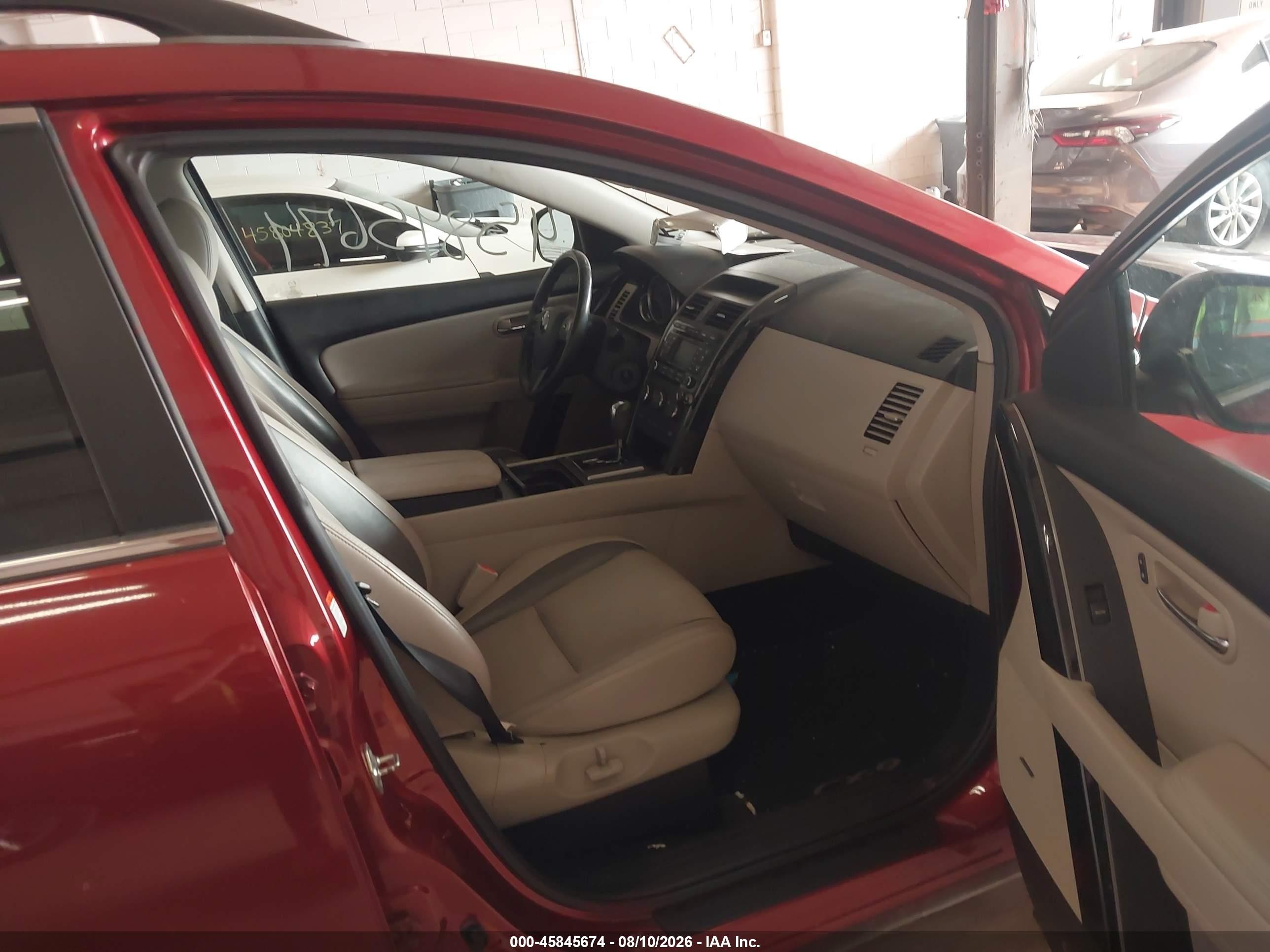 2010 Mazda Cx-9 Touring Red vin: JM3TB3MV1A0224496
