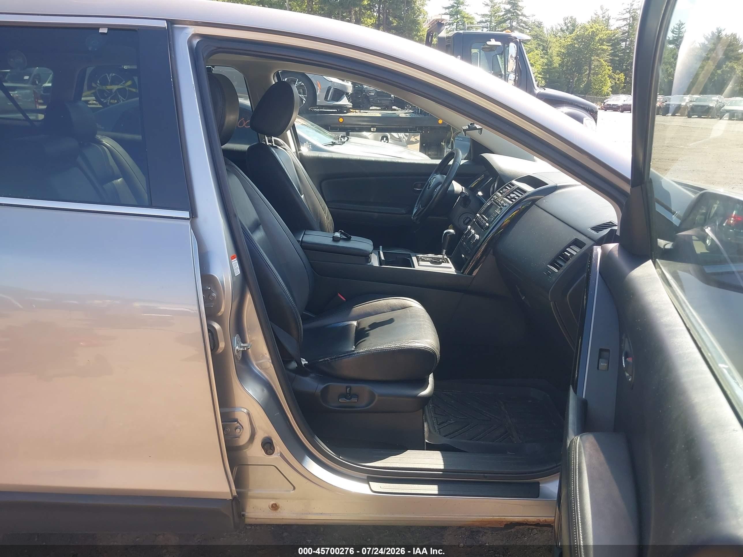 2010 Mazda Cx-9 Touring Silver vin: JM3TB3MV3A0207974