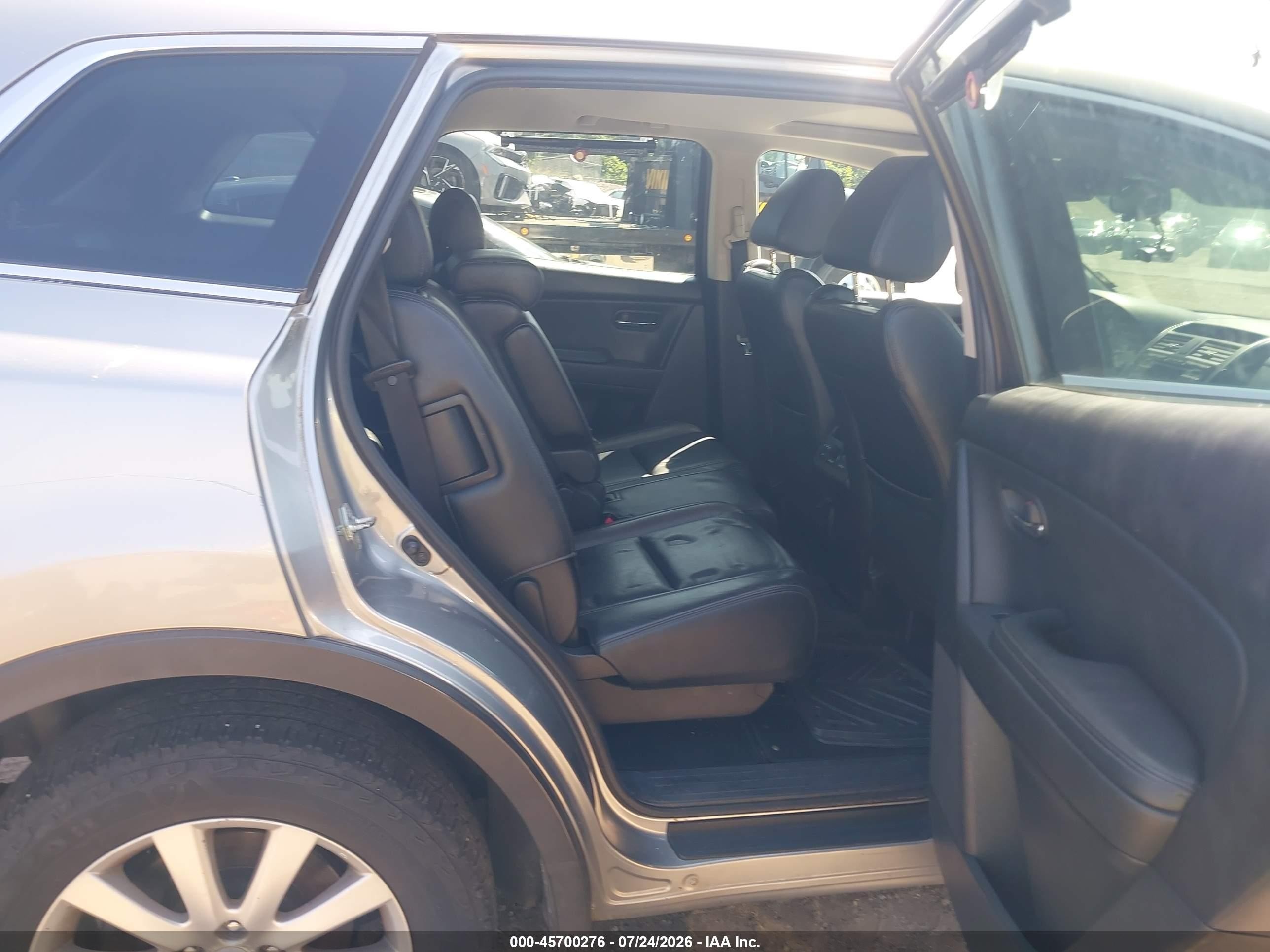 2010 Mazda Cx-9 Touring Silver vin: JM3TB3MV3A0207974