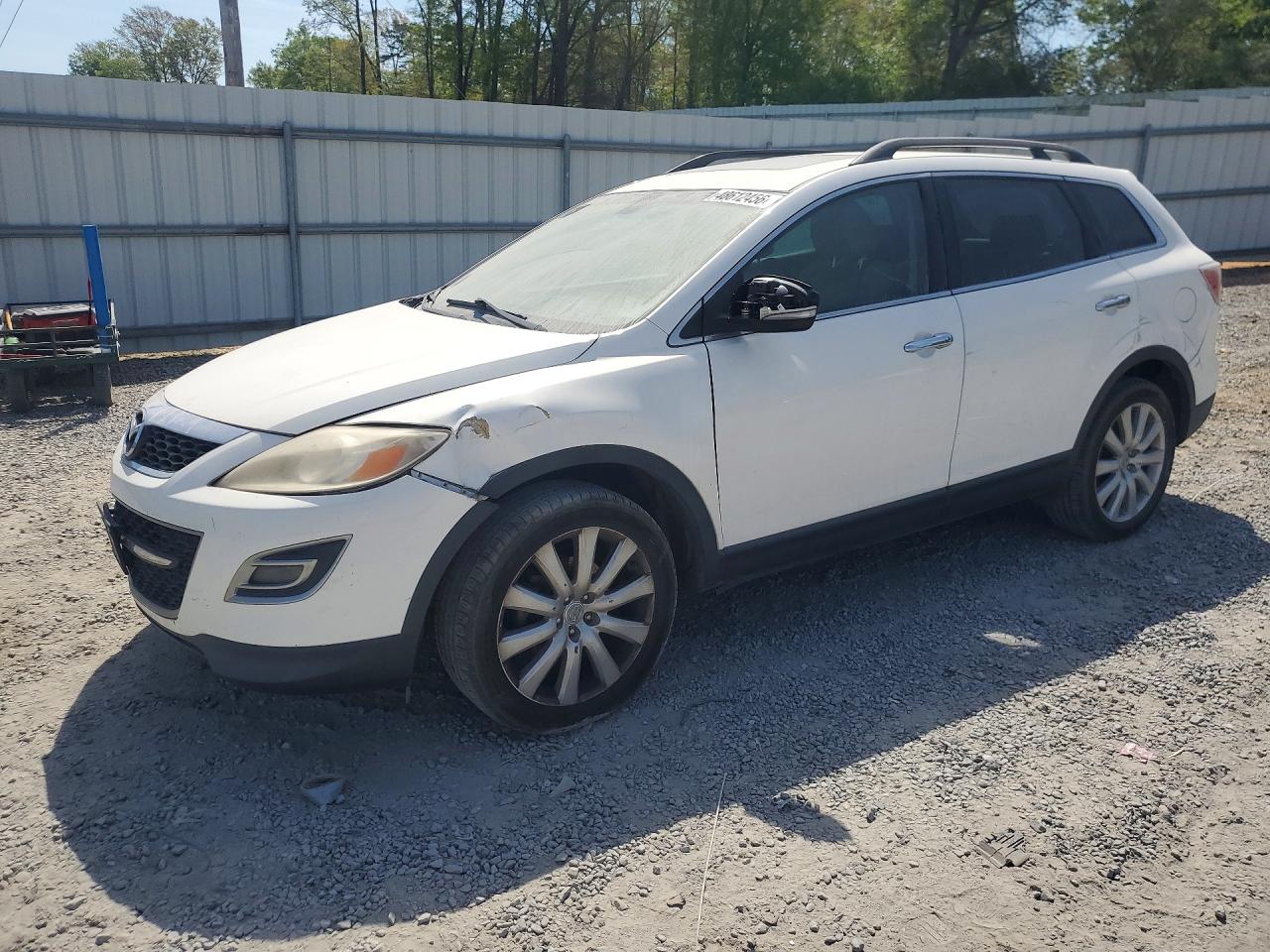 2010 Mazda Cx-9 White vin: JM3TB3MV4A0231961