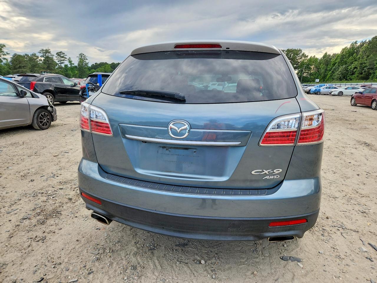 2010 Mazda Cx-9 Gray vin: JM3TB3MV4A0236223