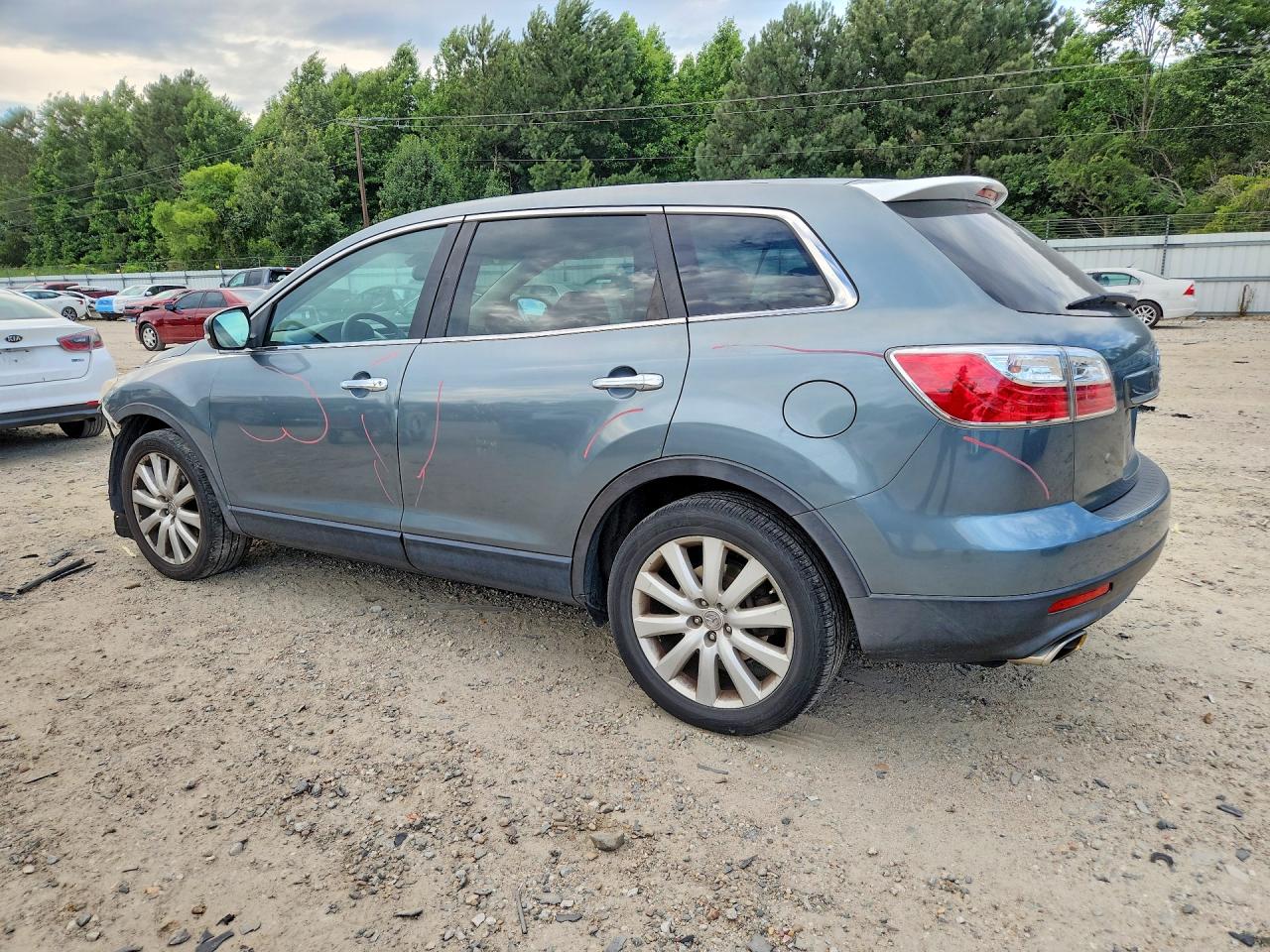 2010 Mazda Cx-9 Gray vin: JM3TB3MV4A0236223