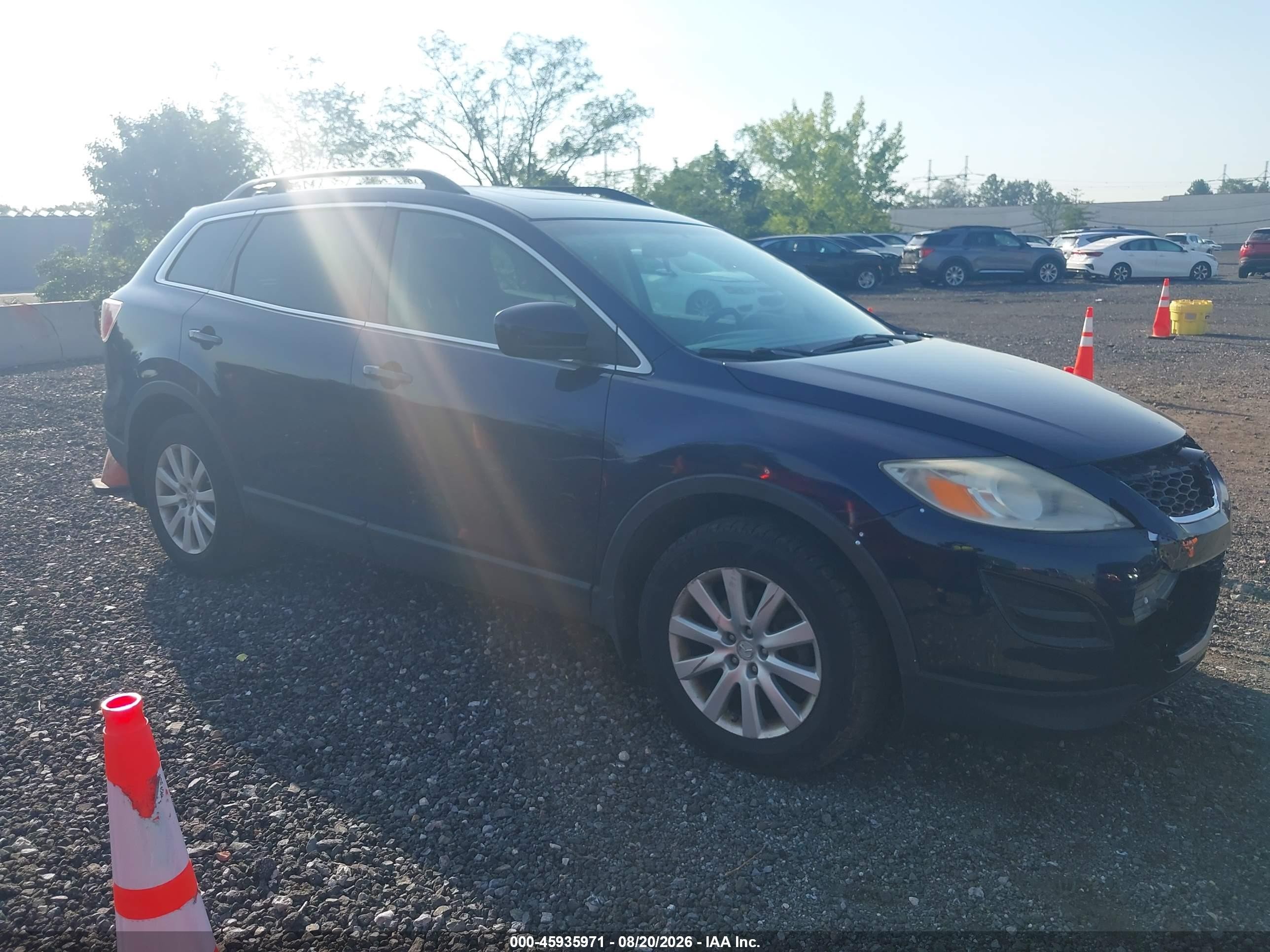 2010 Mazda Cx-9 Touring Blue vin: JM3TB3MV5A0236957