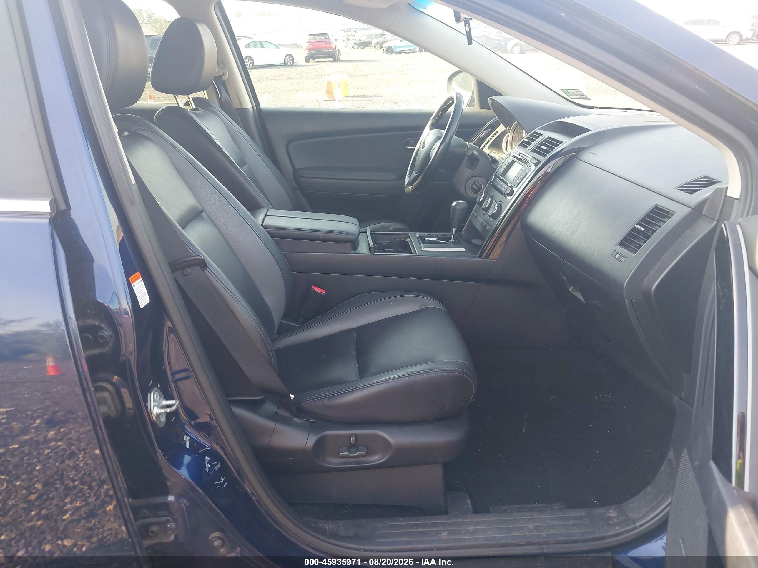 2010 Mazda Cx-9 Touring Blue vin: JM3TB3MV5A0236957