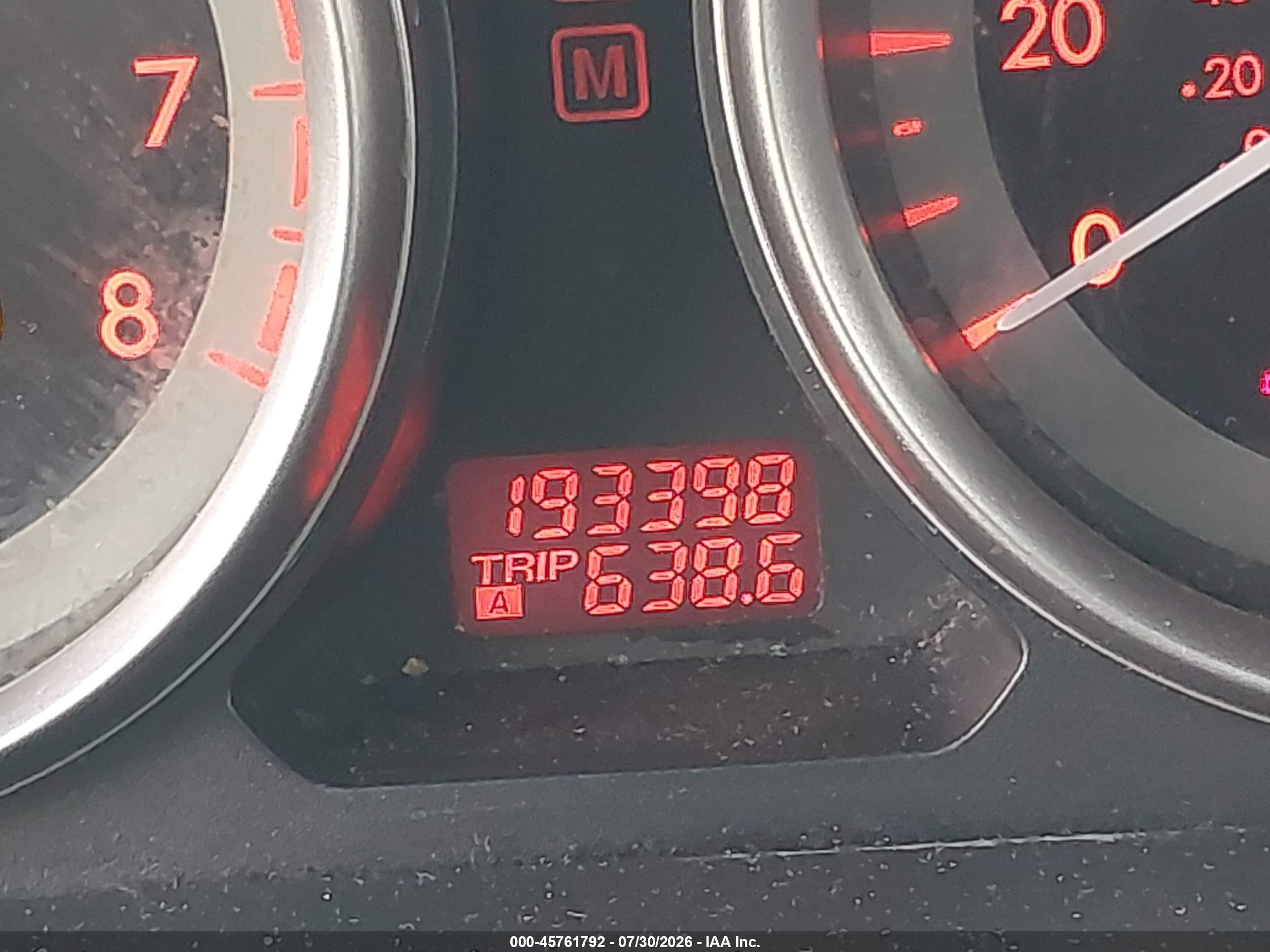 2010 Mazda Cx-9 Touring Dark Blue vin: JM3TB3MV6A0203093