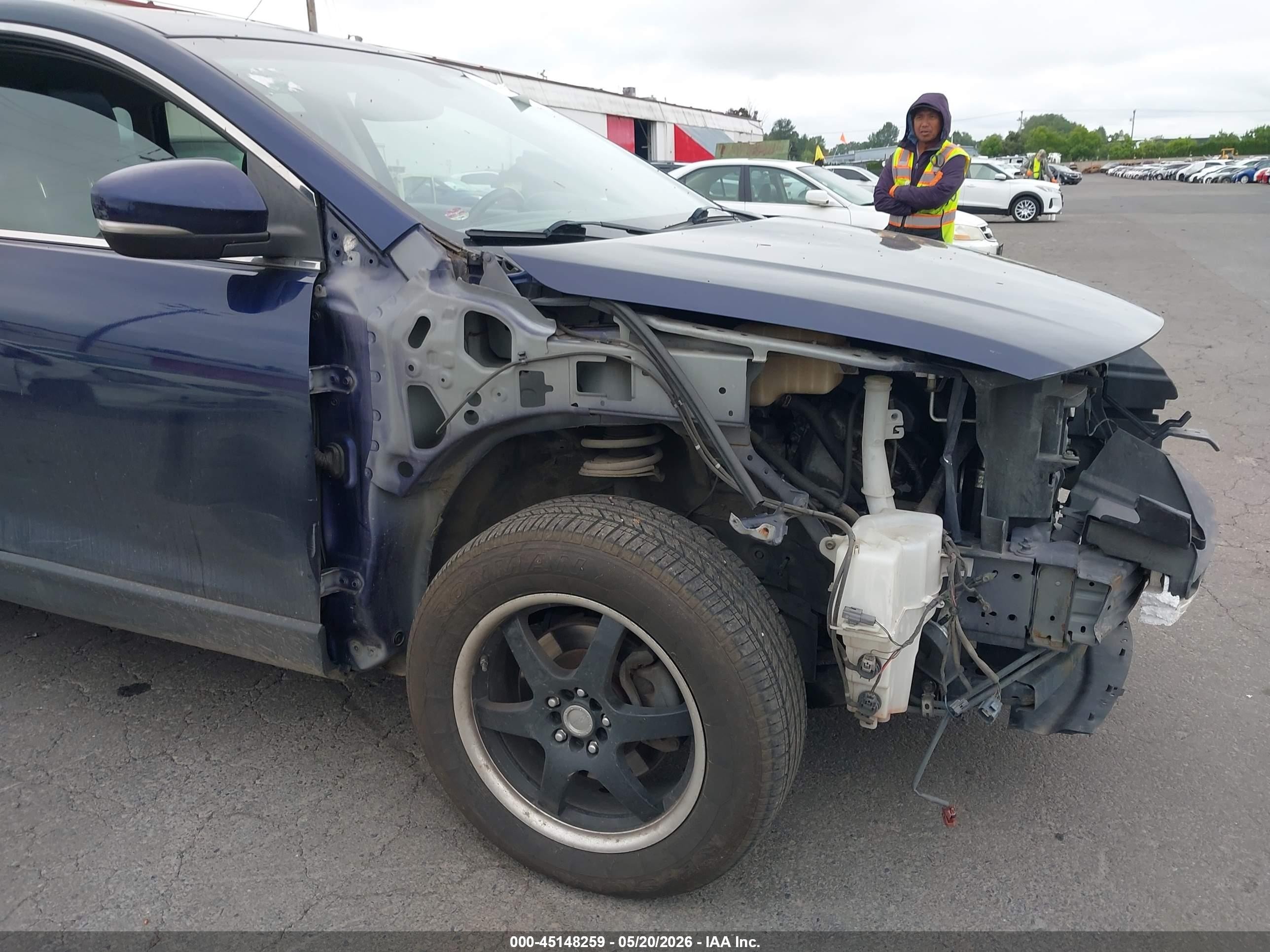 2010 Mazda Cx-9 Grand Touring Dark Blue vin: JM3TB3MV6A0204096